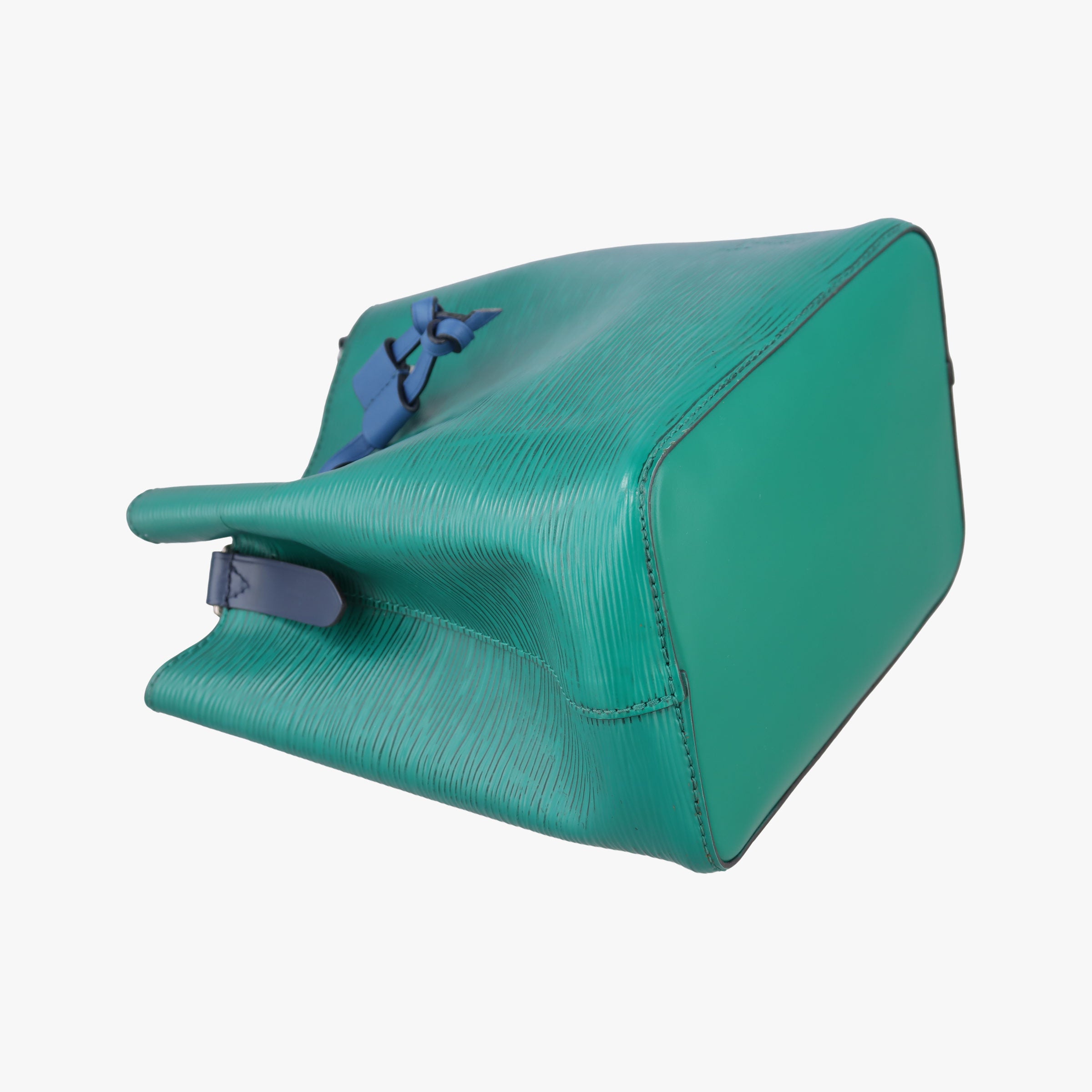 Vintage Louis Vuitton NeoNoe BB Emerald Green × Navy Blue Epi M55582 shoulderbag | stylenewstar