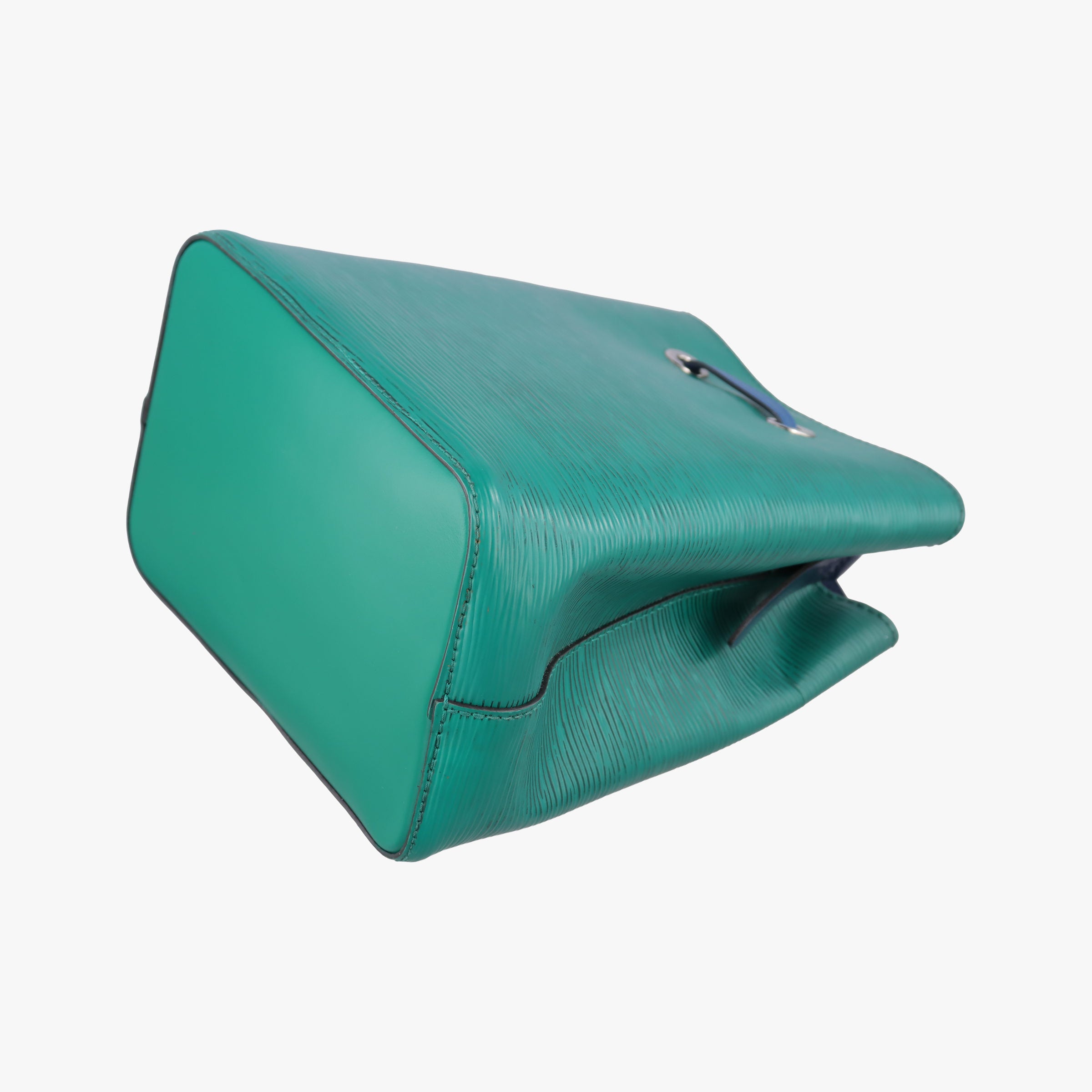 Vintage Louis Vuitton NeoNoe BB Emerald Green × Navy Blue Epi M55582 shoulderbag | stylenewstar