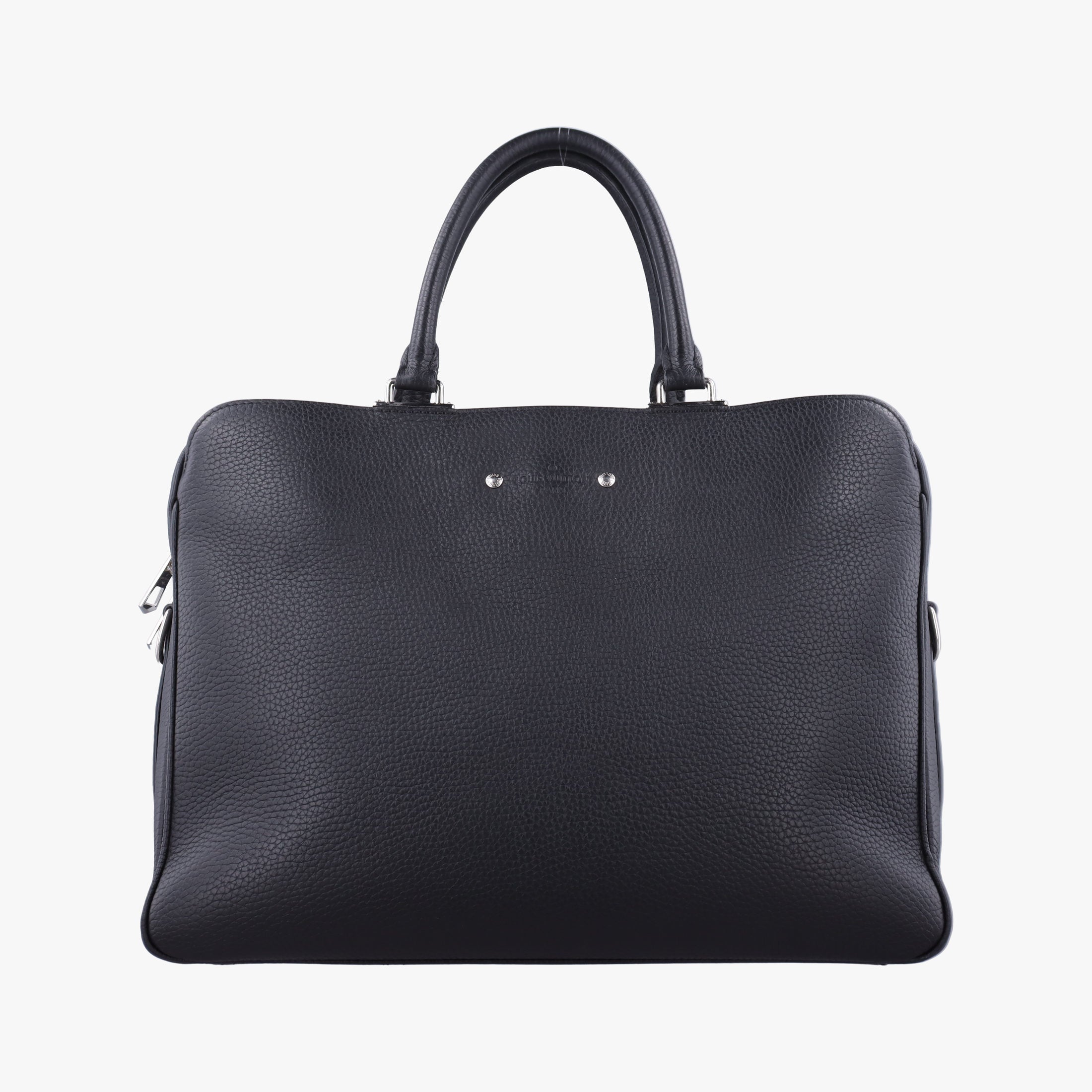 Pre-owned Louis Vuitton Armand Briefcase MM Noir Taurillon leather M54381 handbag | stylenewstar