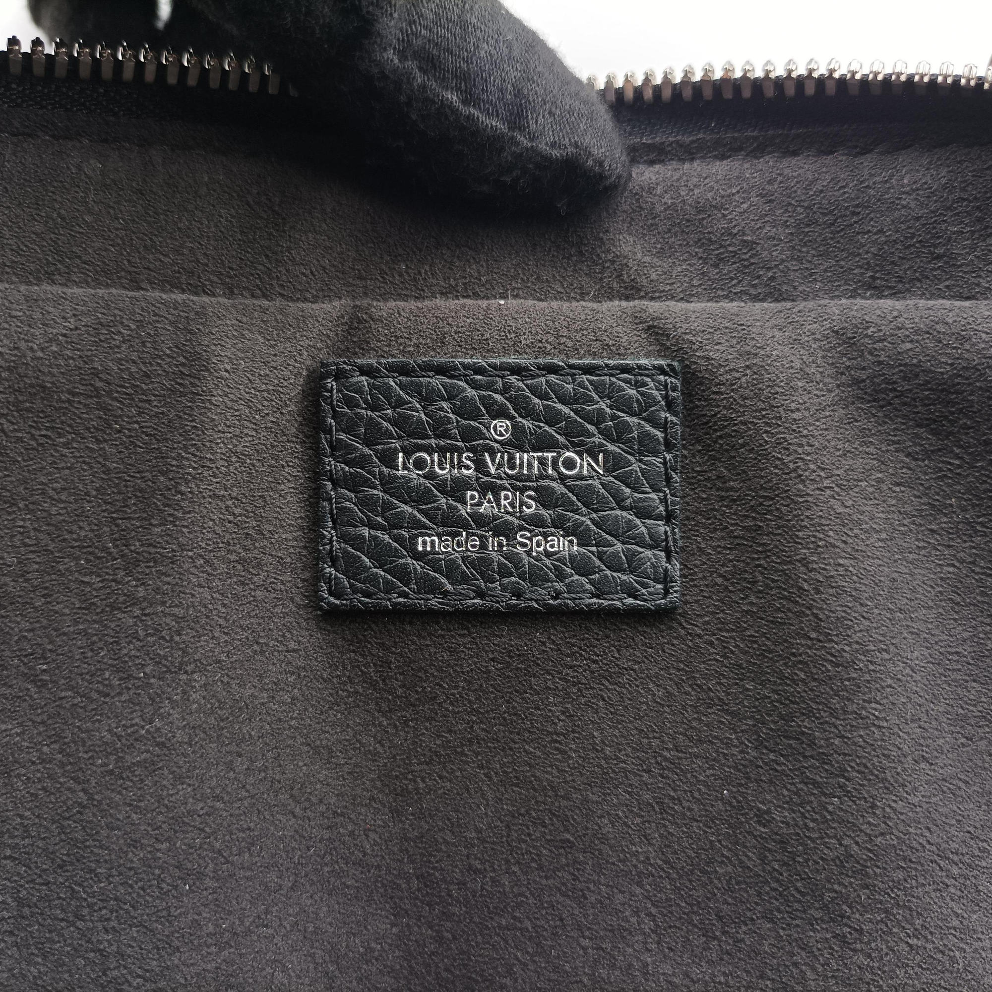 Pre-owned Louis Vuitton Armand Briefcase MM Noir Taurillon leather M54381 handbag | stylenewstar