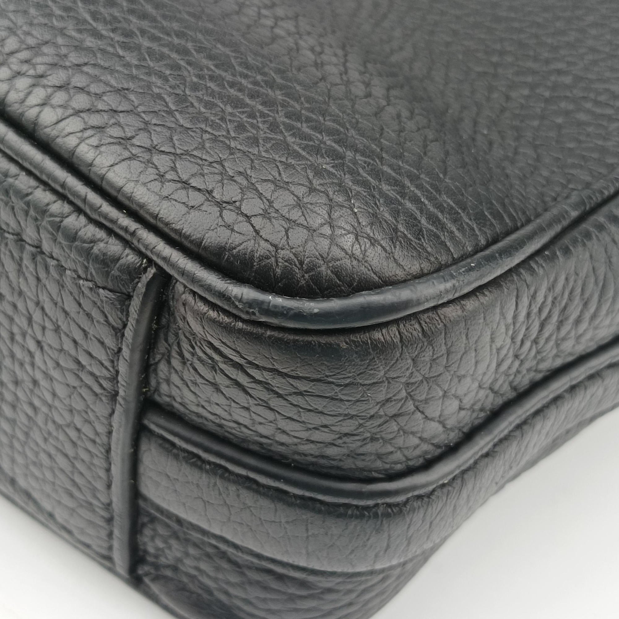 Pre-owned Louis Vuitton Armand Briefcase MM Noir Taurillon leather M54381 handbag | stylenewstar