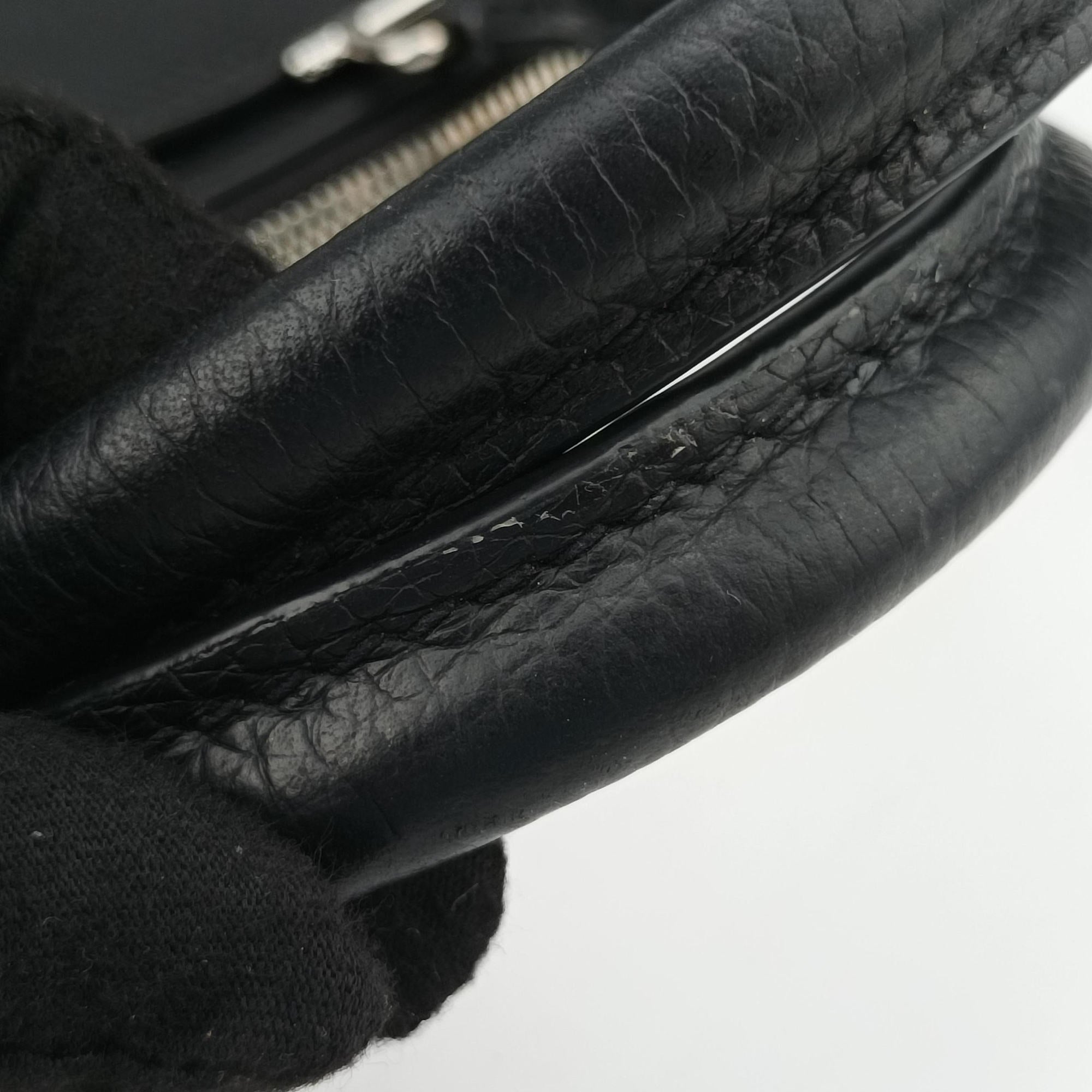 Pre-owned Louis Vuitton Armand Briefcase MM Noir Taurillon leather M54381 handbag | stylenewstar
