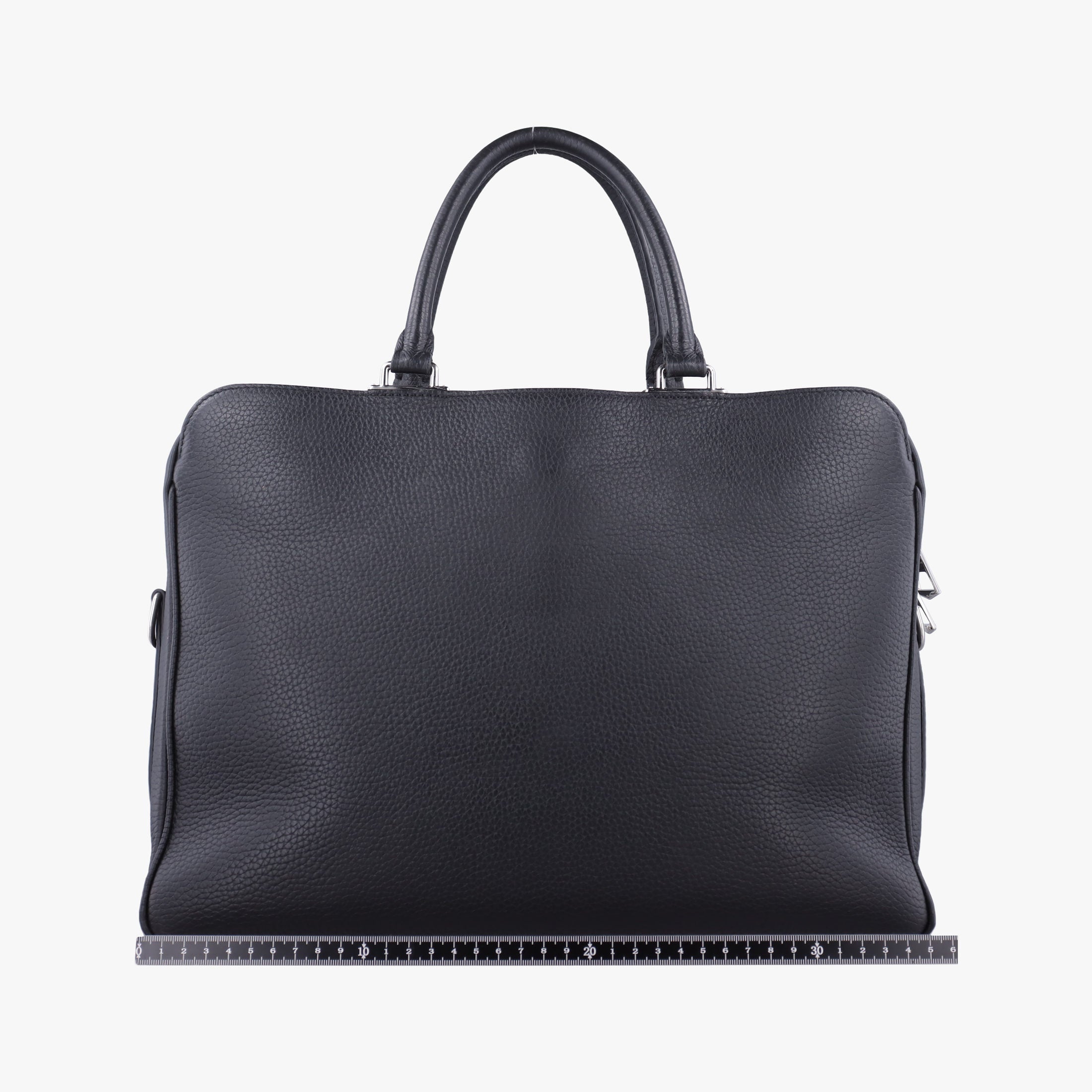 Pre-owned Louis Vuitton Armand Briefcase MM Noir Taurillon leather M54381 handbag | stylenewstar