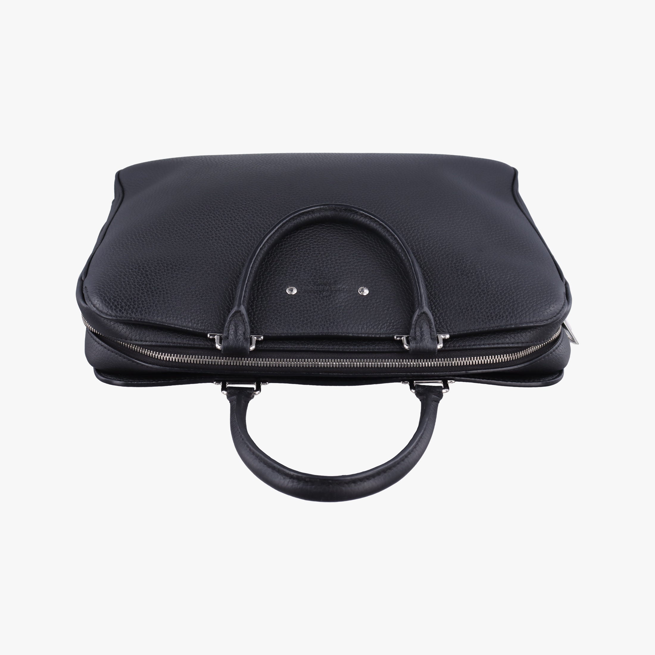 Pre-owned Louis Vuitton Armand Briefcase MM Noir Taurillon leather M54381 handbag | stylenewstar