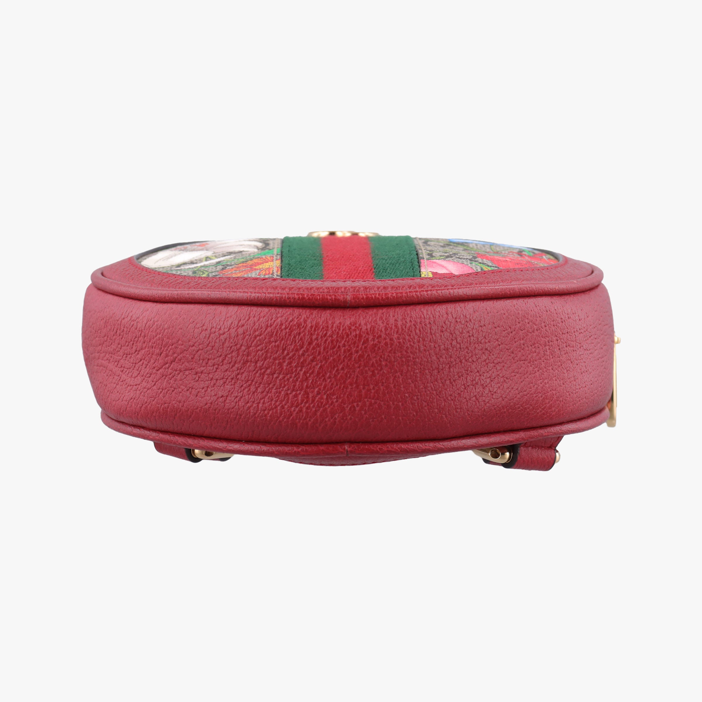 Pre-owned Gucci Ophidia Red×Multicolour PVC coated canvas×Leather 598661 backpack/rucksack | stylenewstar