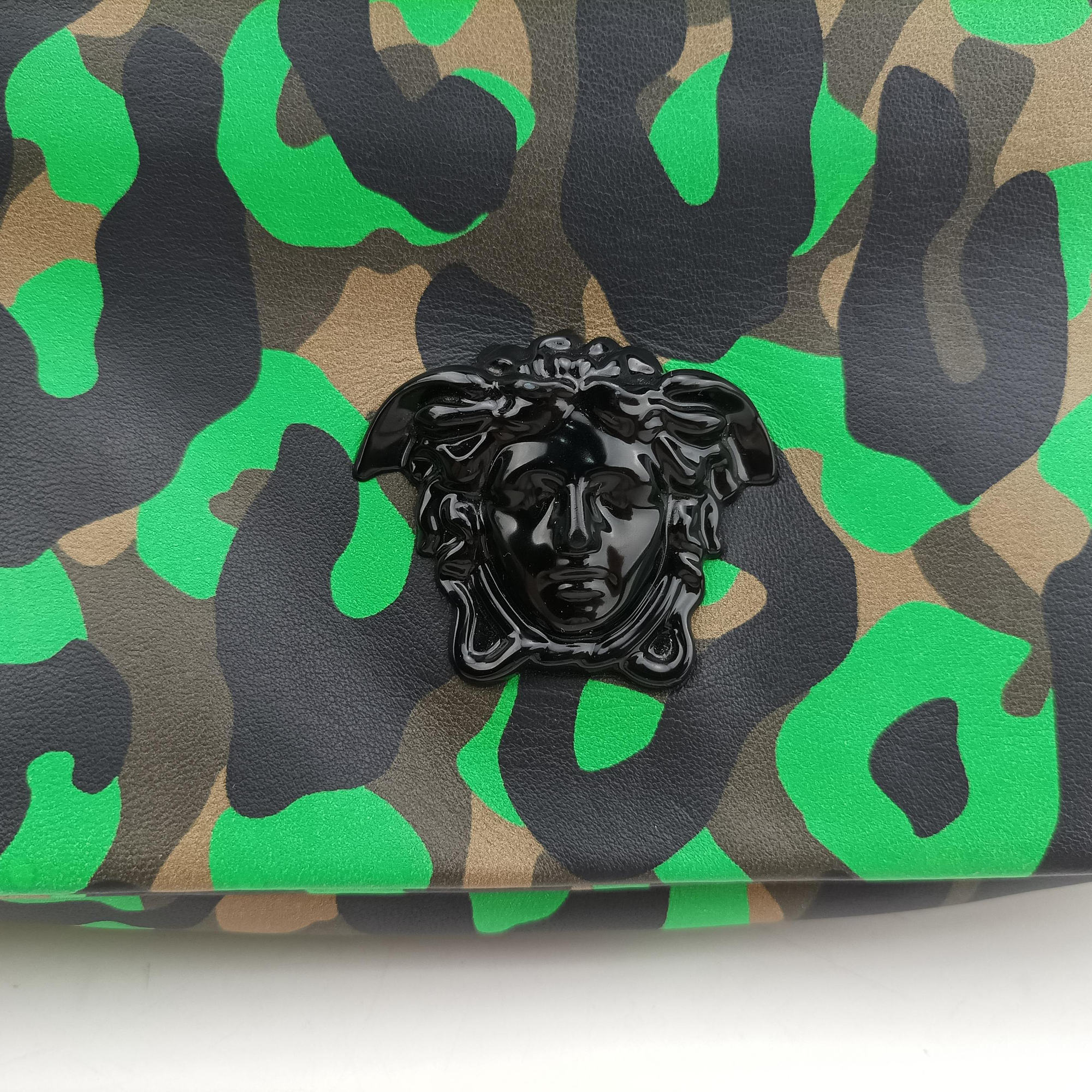 Pre-owned VERSACE medusa Multicolour Leather  shoulderbag | stylenewstar