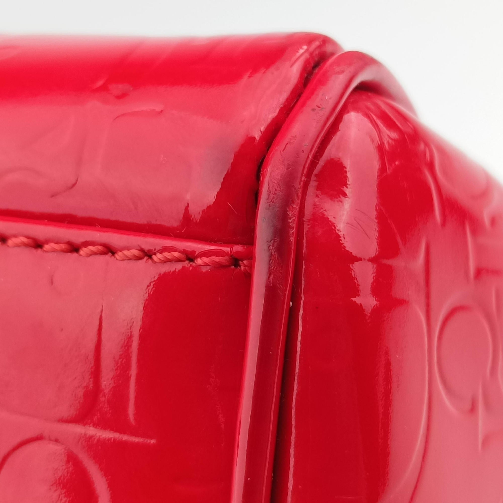 Pre-owned Christian Dior Ultimate Red patent leather  handbag | stylenewstar