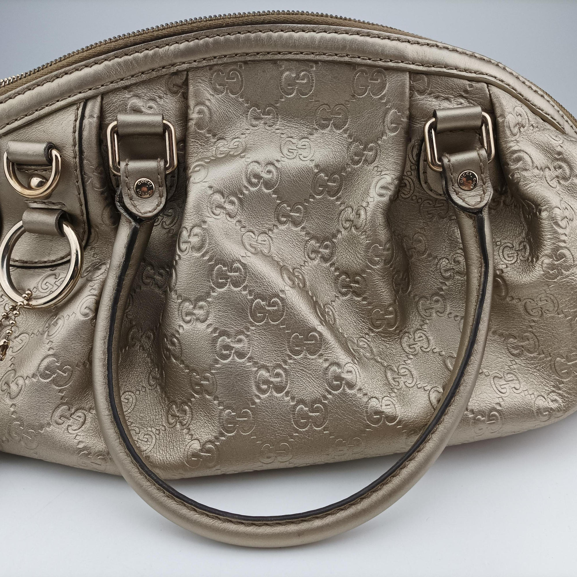 Vintage Gucci Sukey GUCCISSIMA Golden Leather 223974 shoulderbag | stylenewstar