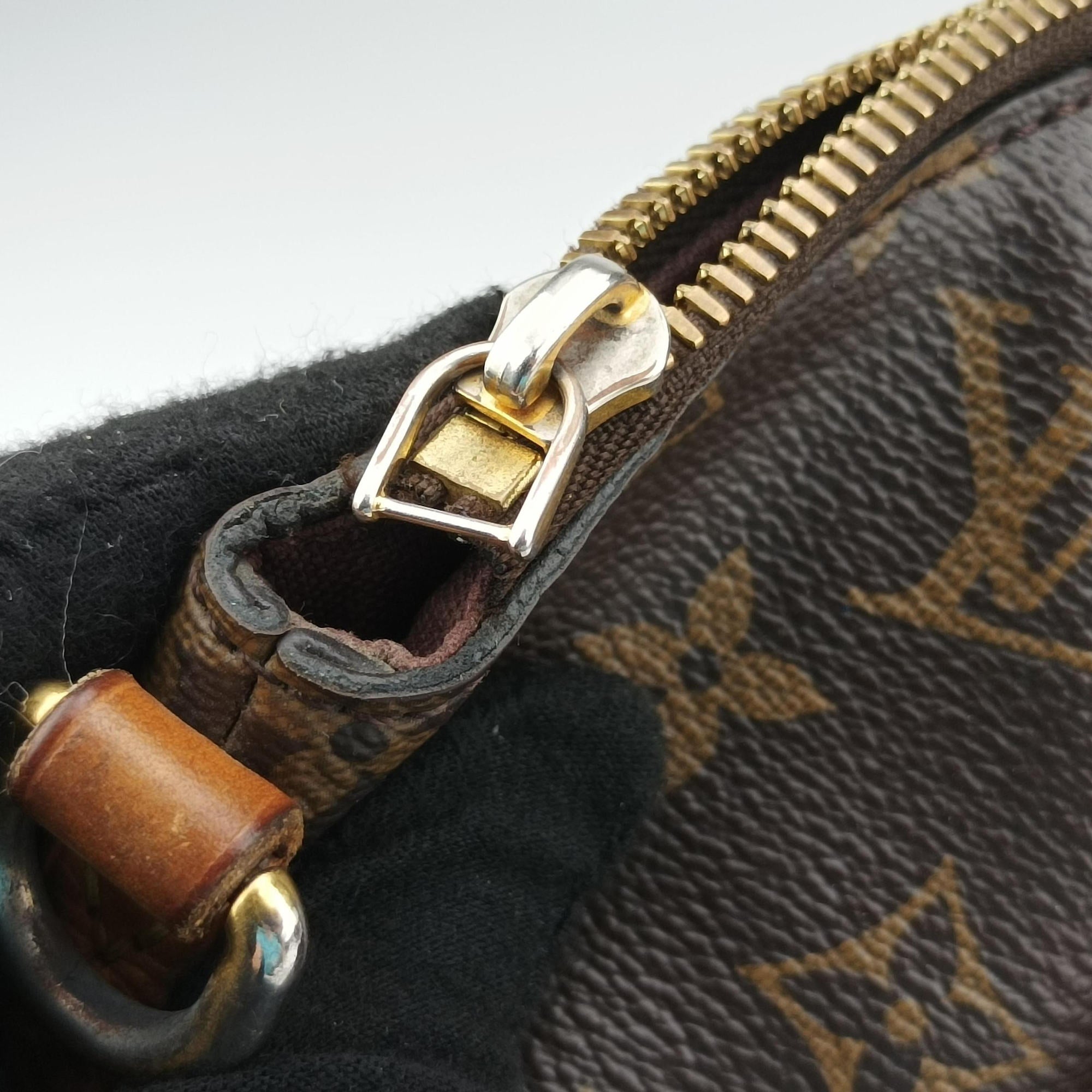 Pre-owned Louis Vuitton TURENNE MM Brown Monogram Canvas M48814 shoulderbag | stylenewstar