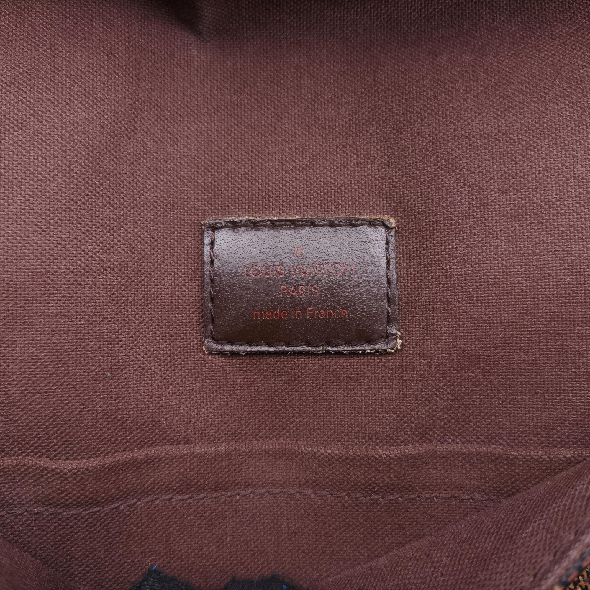 Pre-owned Louis Vuitton BROOKLYN MM EBENE Damier Canvas N51211 shoulderbag | stylenewstar