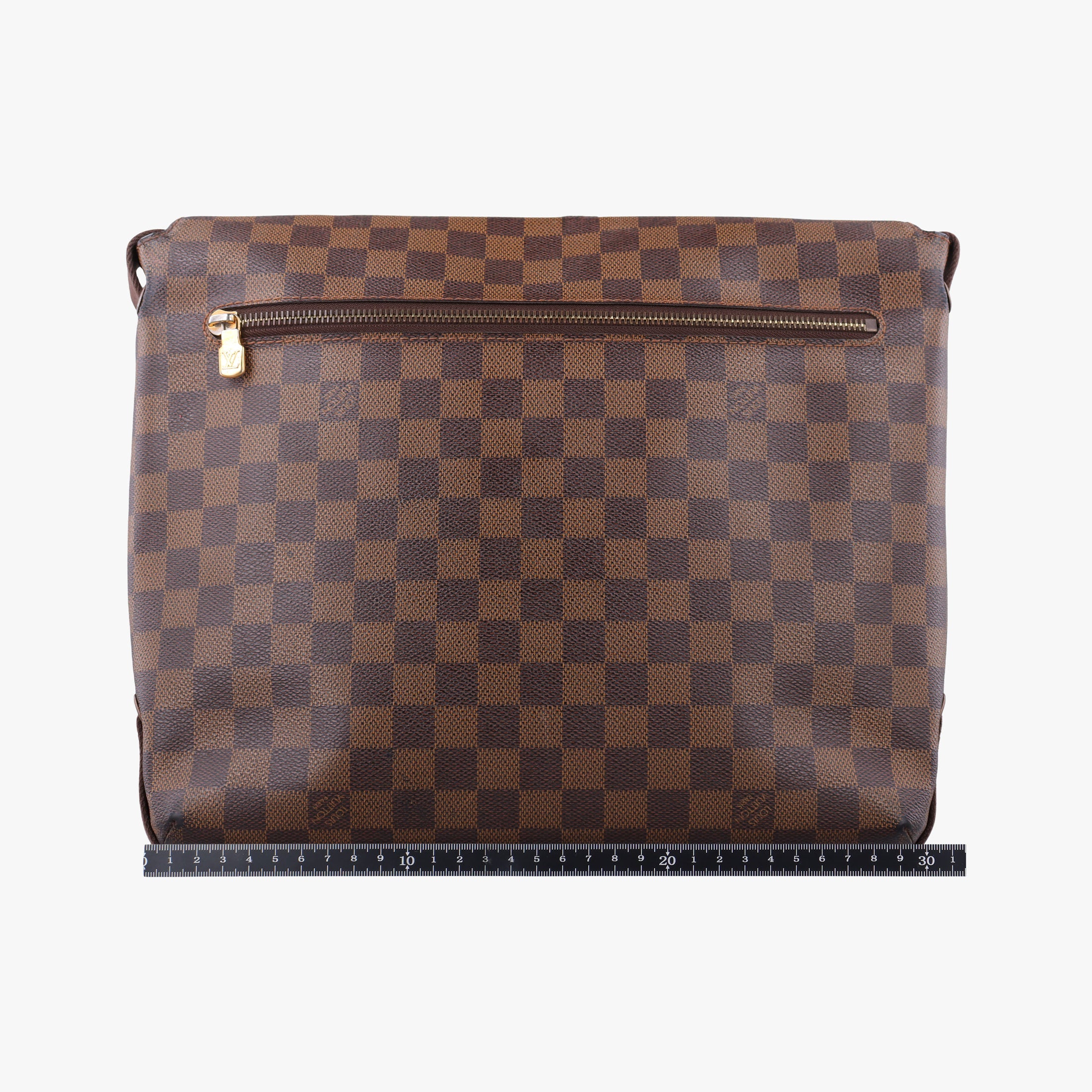 Pre-owned Louis Vuitton BROOKLYN MM EBENE Damier Canvas N51211 shoulderbag | stylenewstar