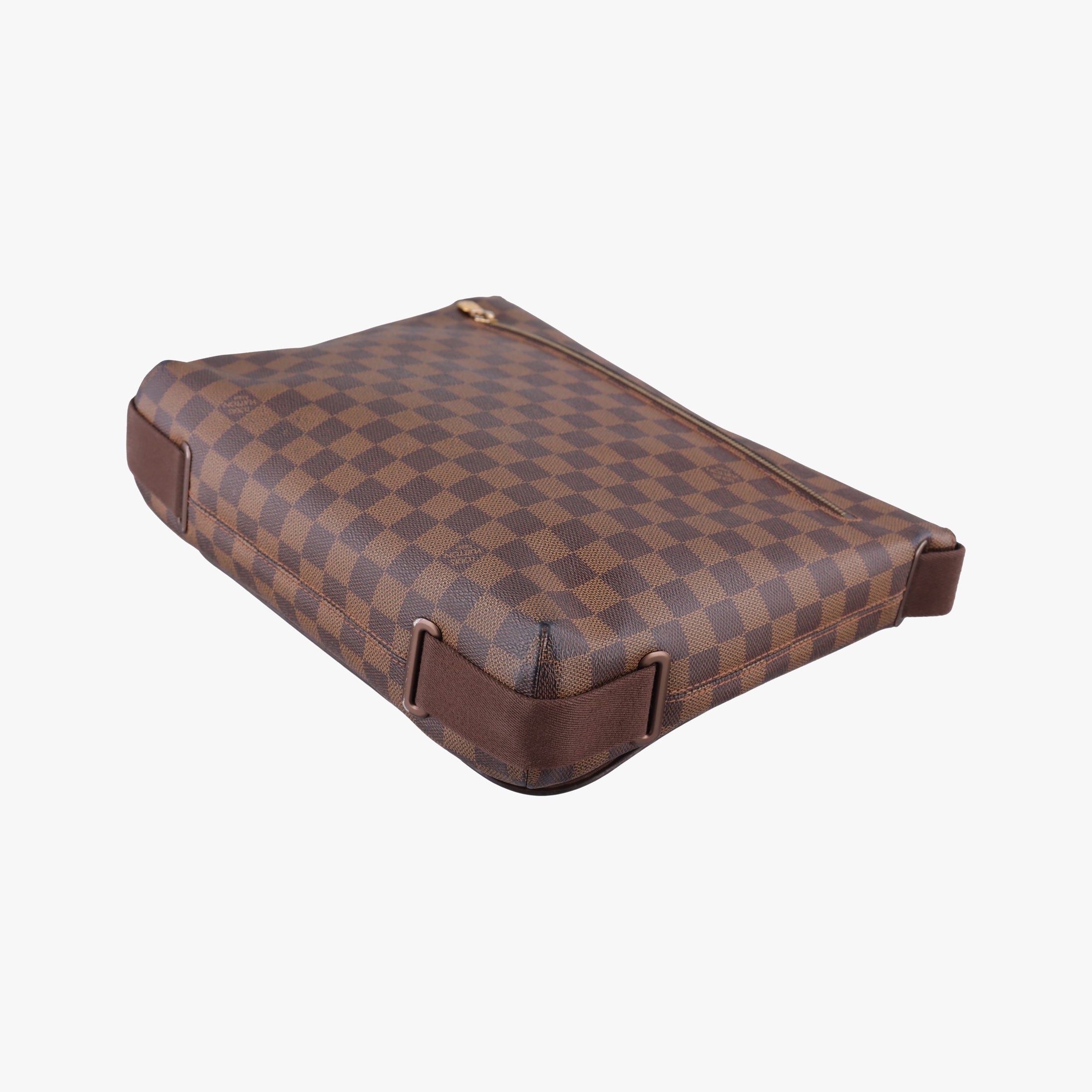 Pre-owned Louis Vuitton BROOKLYN MM EBENE Damier Canvas N51211 shoulderbag | stylenewstar