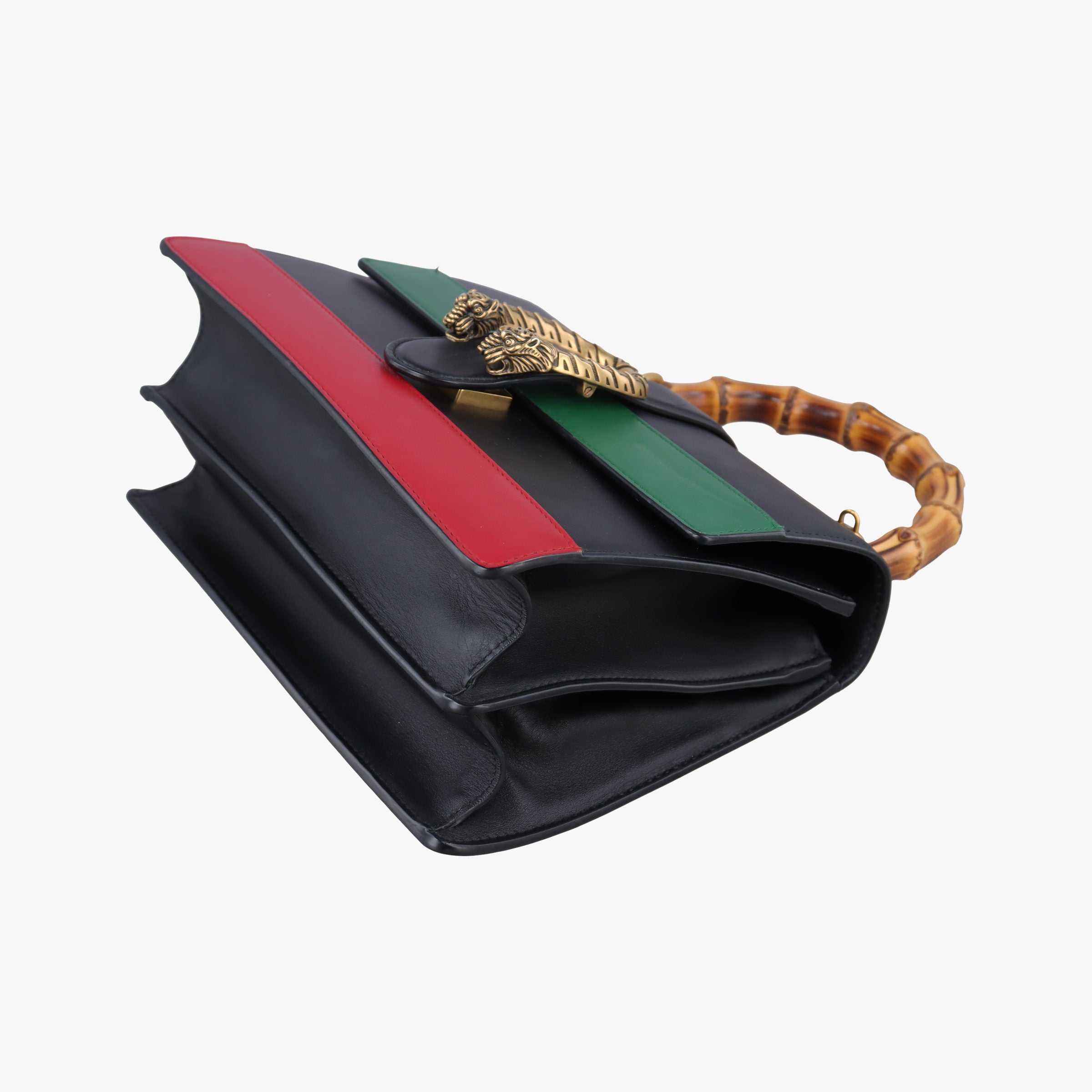 Secondhand Gucci Dionysus Black×green×red Leather 448075 shoulderbag | stylenewstar