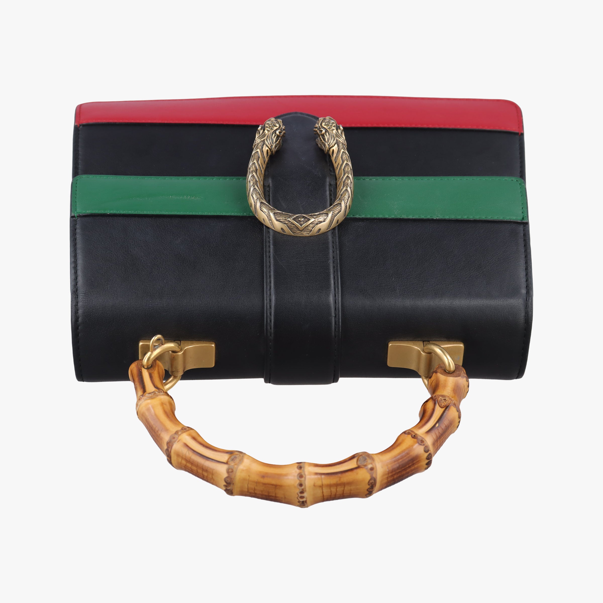 Secondhand Gucci Dionysus Black×green×red Leather 448075 shoulderbag | stylenewstar