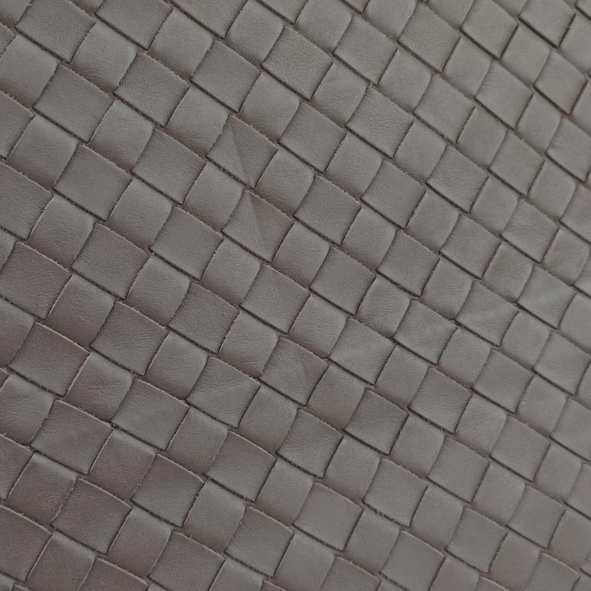 Pre-owned Bottega Veneta Roma Intrecciato Brown lambskin  handbag | stylenewstar