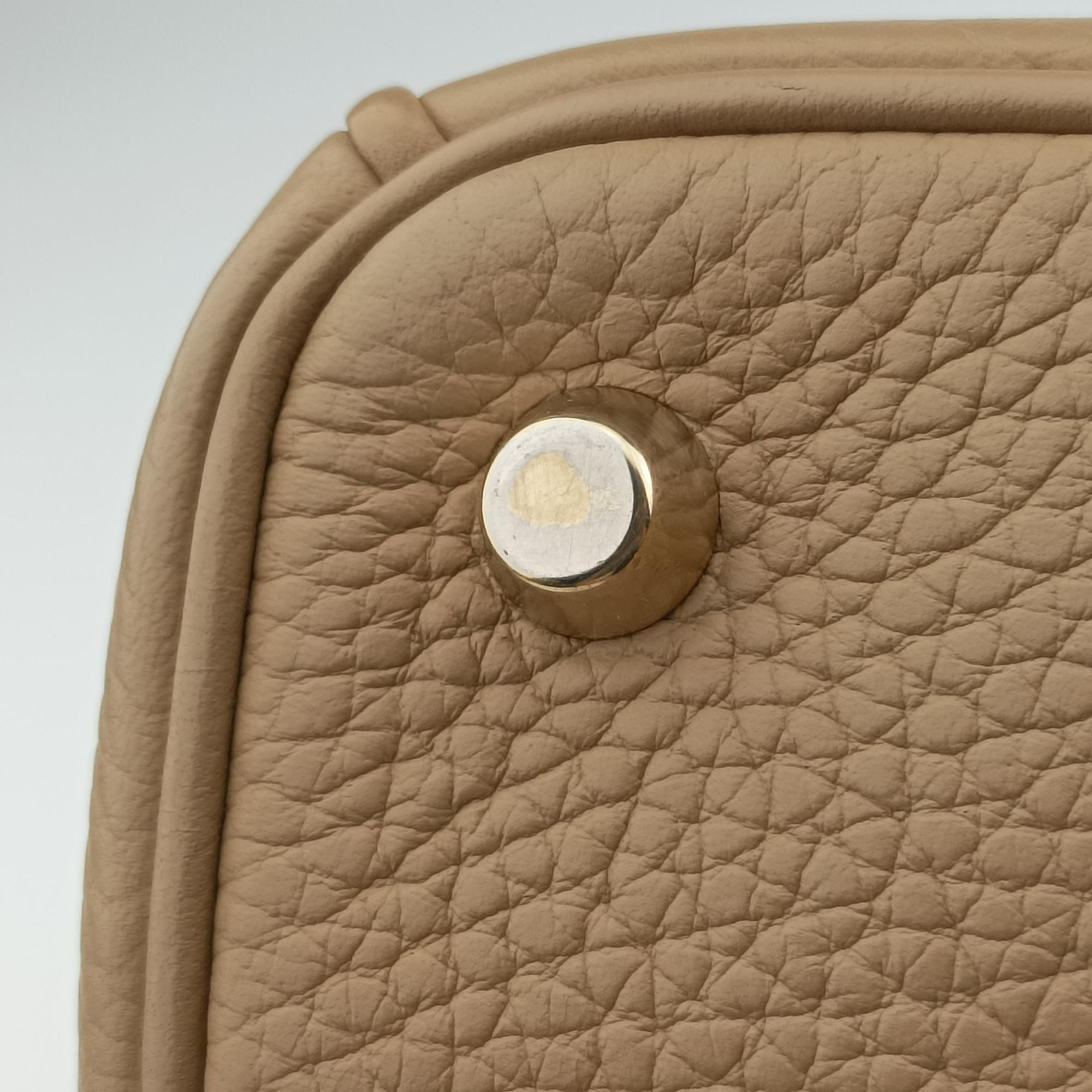 Pre-owned Christian Dior Diorissimo Beige Leather  shoulderbag | stylenewstar