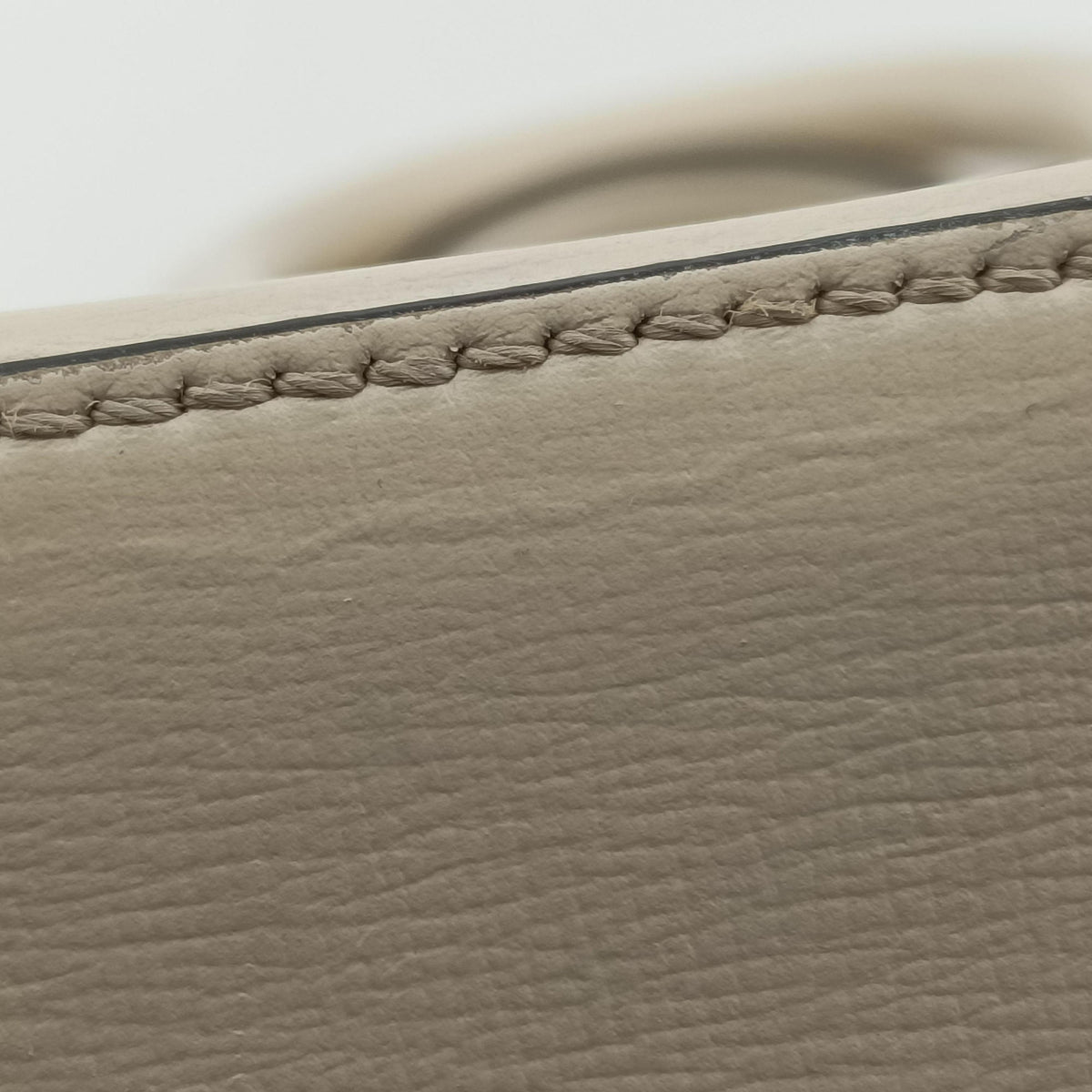 Secondhand Gucci KEN SCOTT Horsebit 1955 beige×white PVC coated canvas×leather 640716 shoulderbag | stylenewstar