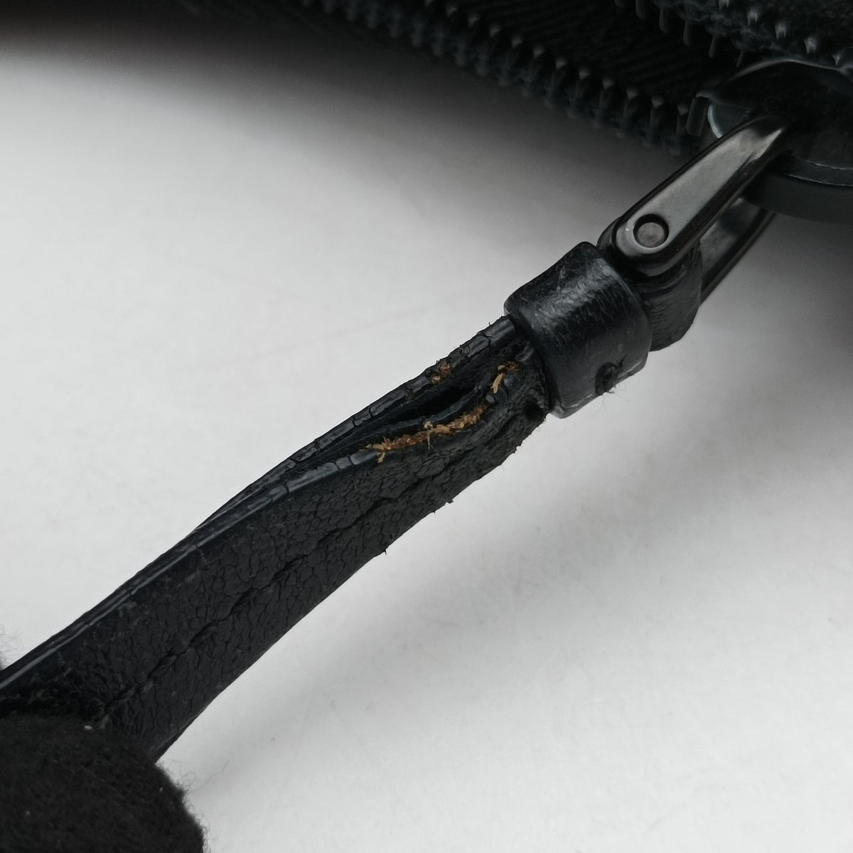 Pre-owned Prada Tonal Logo Hobo Black Nylon  shoulderbag | stylenewstar