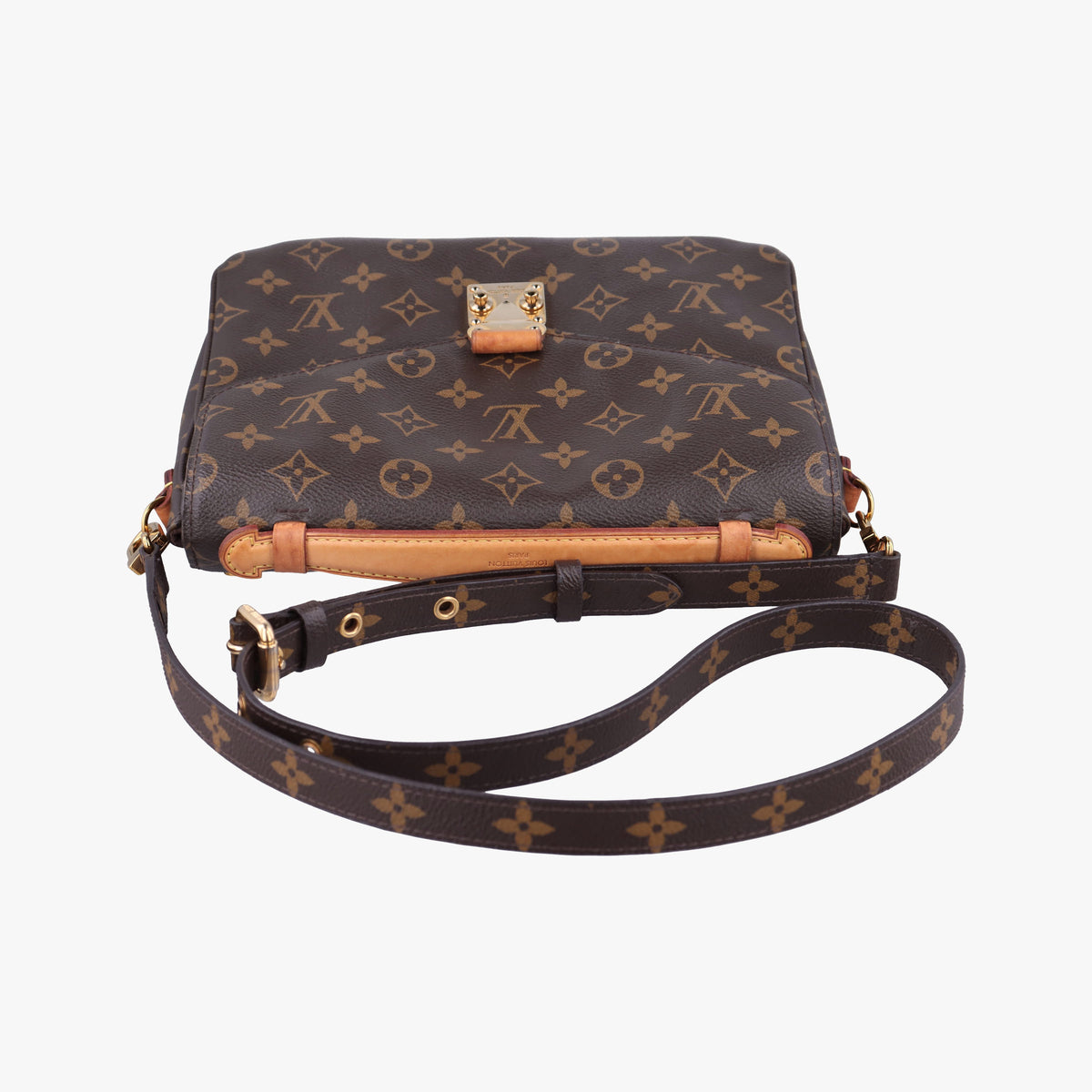 Pre-owned Louis Vuitton Pochette Metis MM Brown Monogram Canvas M44875 shoulderbag | stylenewstar