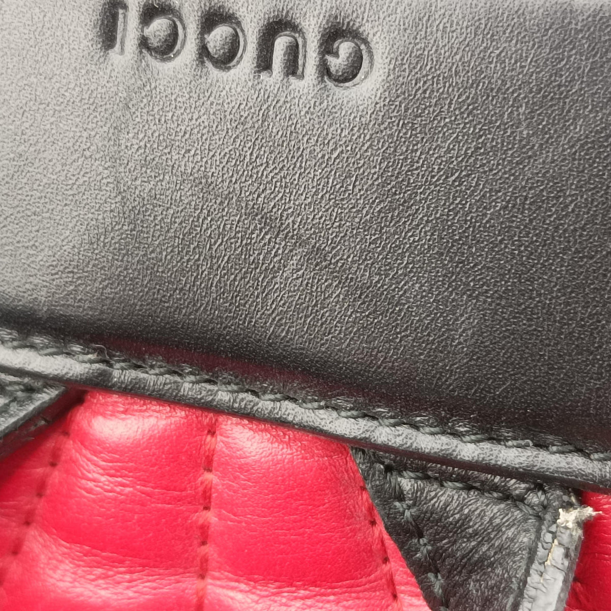 Pre-owned Gucci Queen Margaret Bamboo Multicolour Leather 476664 backpack/rucksack | stylenewstar
