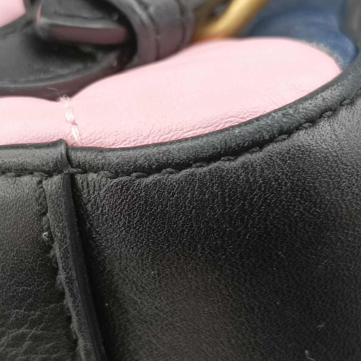 Pre-owned Gucci Queen Margaret Bamboo Multicolour Leather 476664 backpack/rucksack | stylenewstar