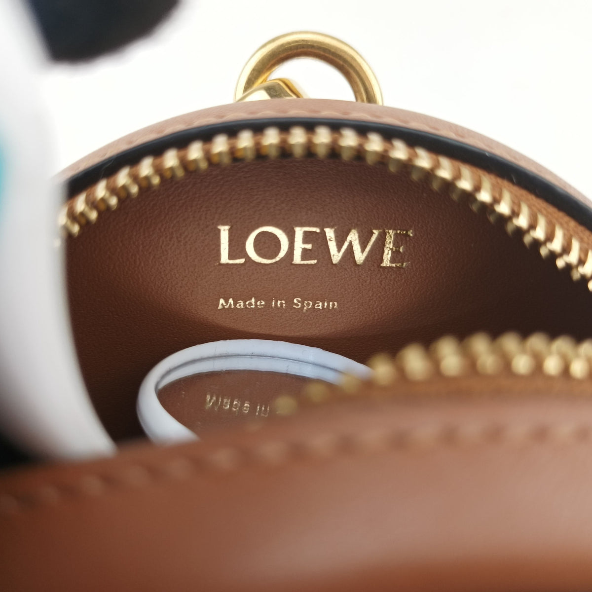 Pre-owned Loewe Cookie pouch Brown Leather  coinpurse | stylenewstar