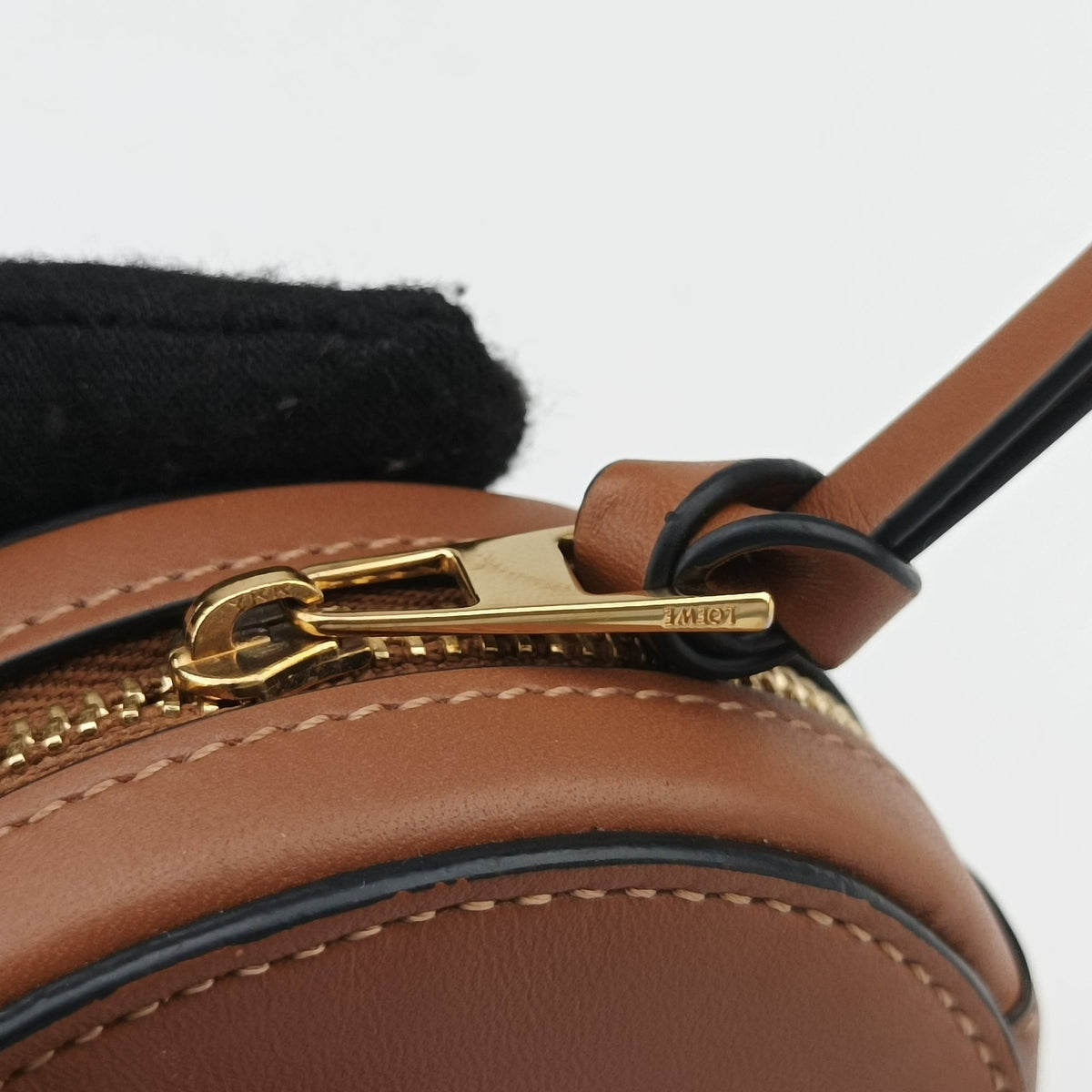 Pre-owned Loewe Cookie pouch Brown Leather  coinpurse | stylenewstar