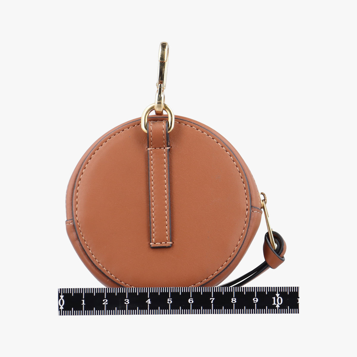 Pre-owned Loewe Cookie pouch Brown Leather  coinpurse | stylenewstar