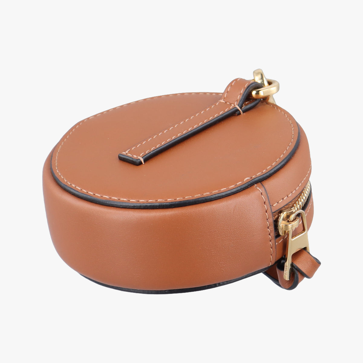 Pre-owned Loewe Cookie pouch Brown Leather  coinpurse | stylenewstar