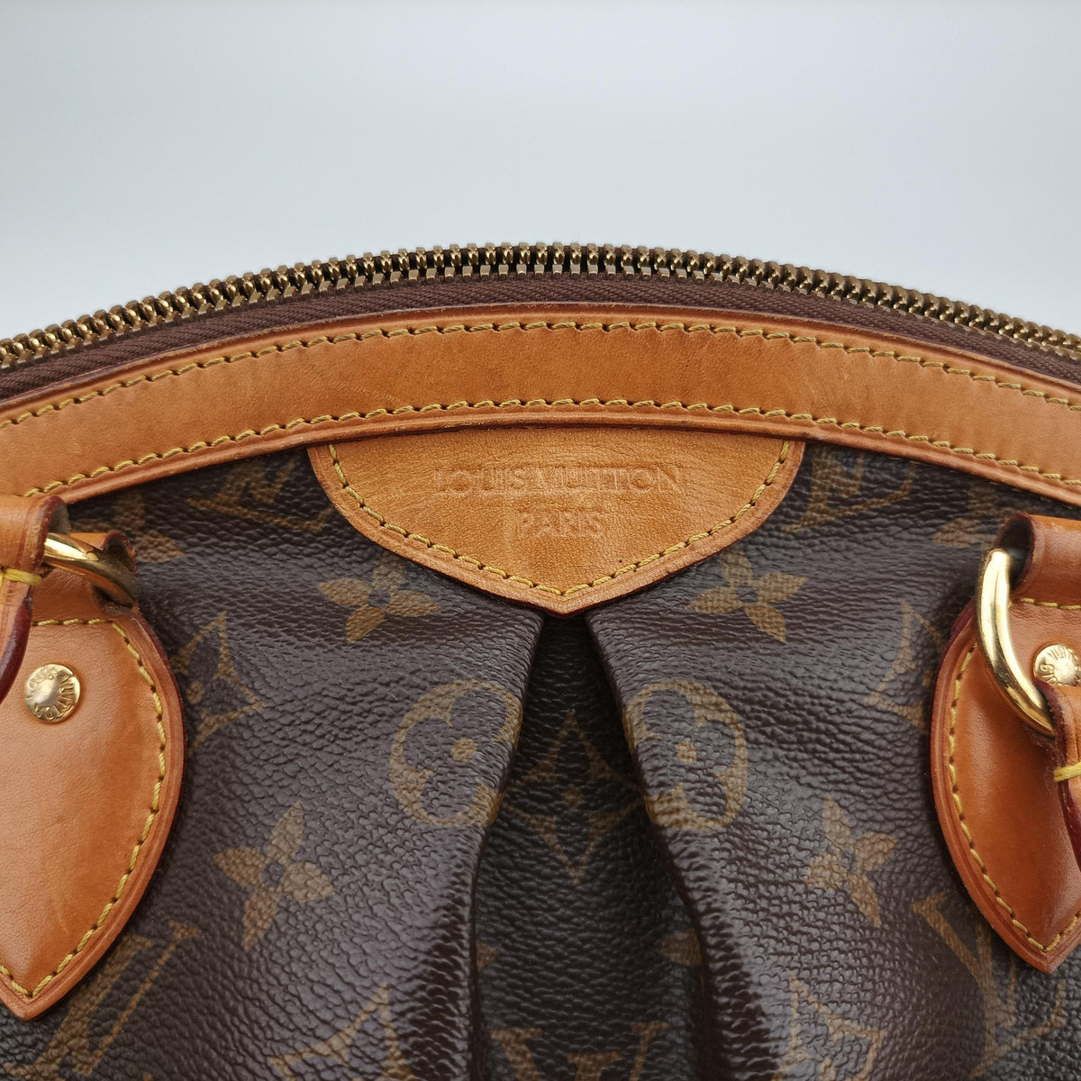 Secondhand Louis Vuitton TIVOLI PM brown Monogram Canvas M40143 handbag | stylenewstar