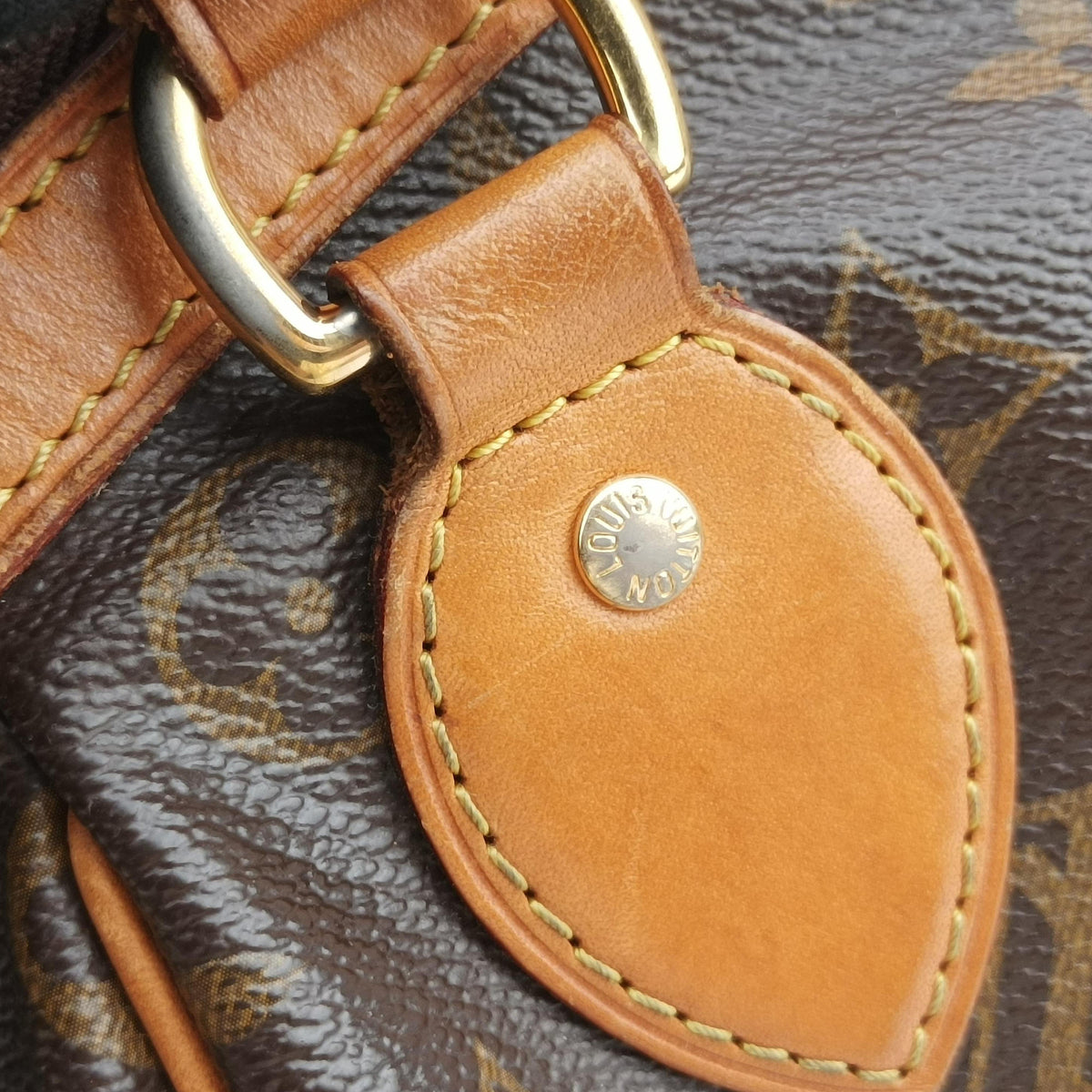 Secondhand Louis Vuitton TIVOLI PM brown Monogram Canvas M40143 handbag | stylenewstar