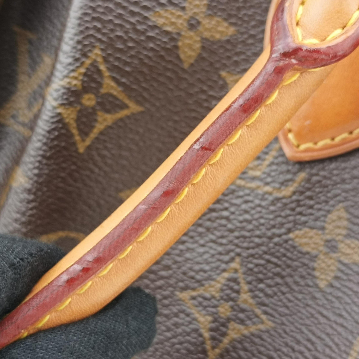 Secondhand Louis Vuitton TIVOLI PM brown Monogram Canvas M40143 handbag | stylenewstar