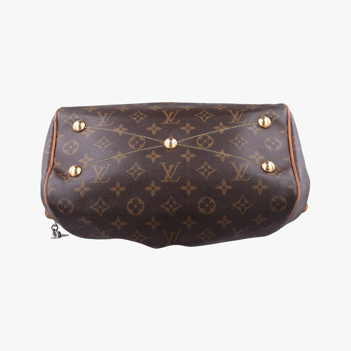 Secondhand Louis Vuitton TIVOLI PM brown Monogram Canvas M40143 handbag | stylenewstar