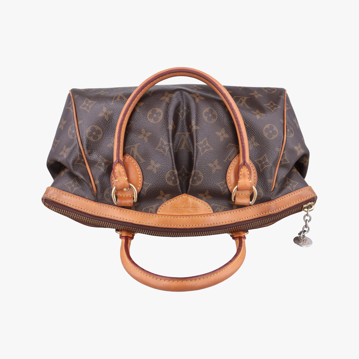 Secondhand Louis Vuitton TIVOLI PM brown Monogram Canvas M40143 handbag | stylenewstar