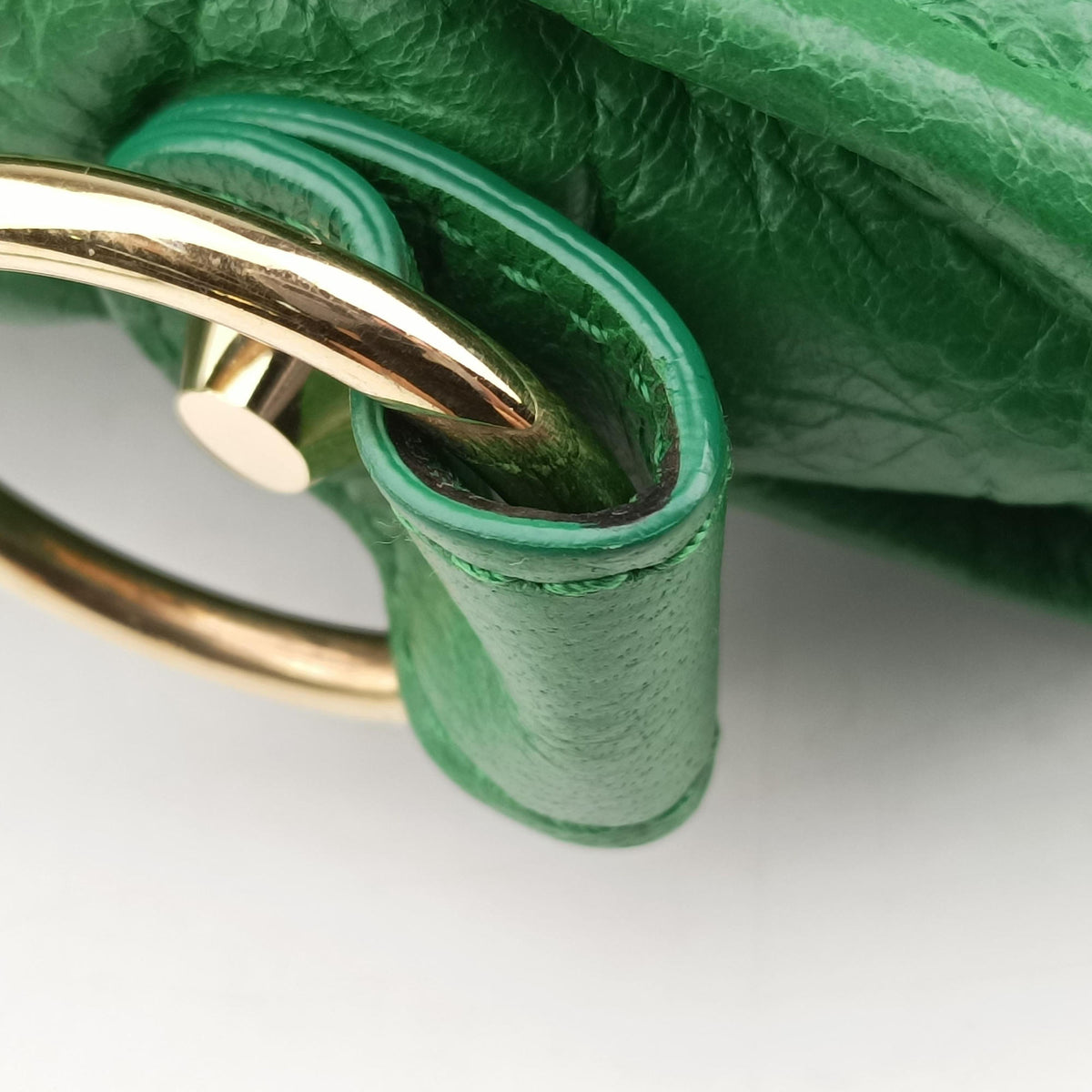 Secondhand Balenciaga Classic City Mini Green lambskin  shoulderbag | stylenewstar