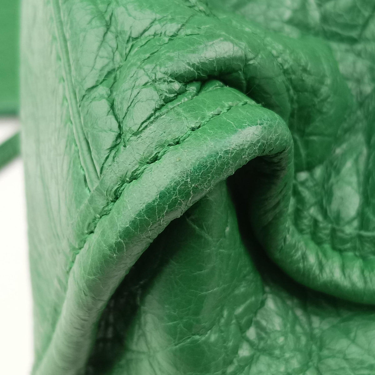 Secondhand Balenciaga Classic City Mini Green lambskin  shoulderbag | stylenewstar
