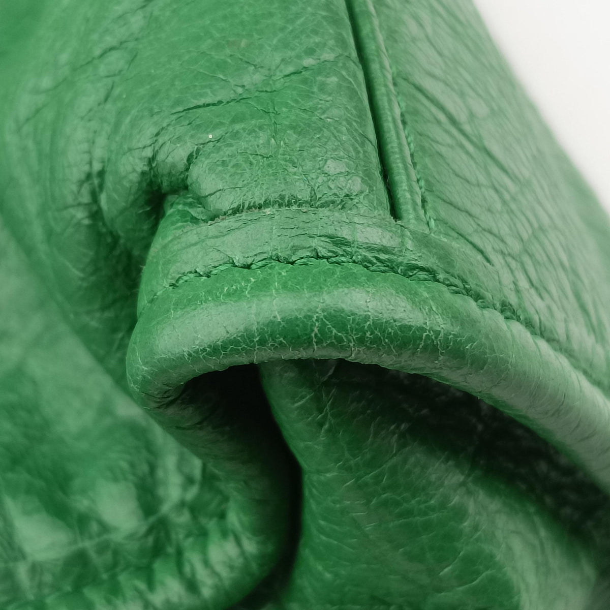 Secondhand Balenciaga Classic City Mini Green lambskin  shoulderbag | stylenewstar