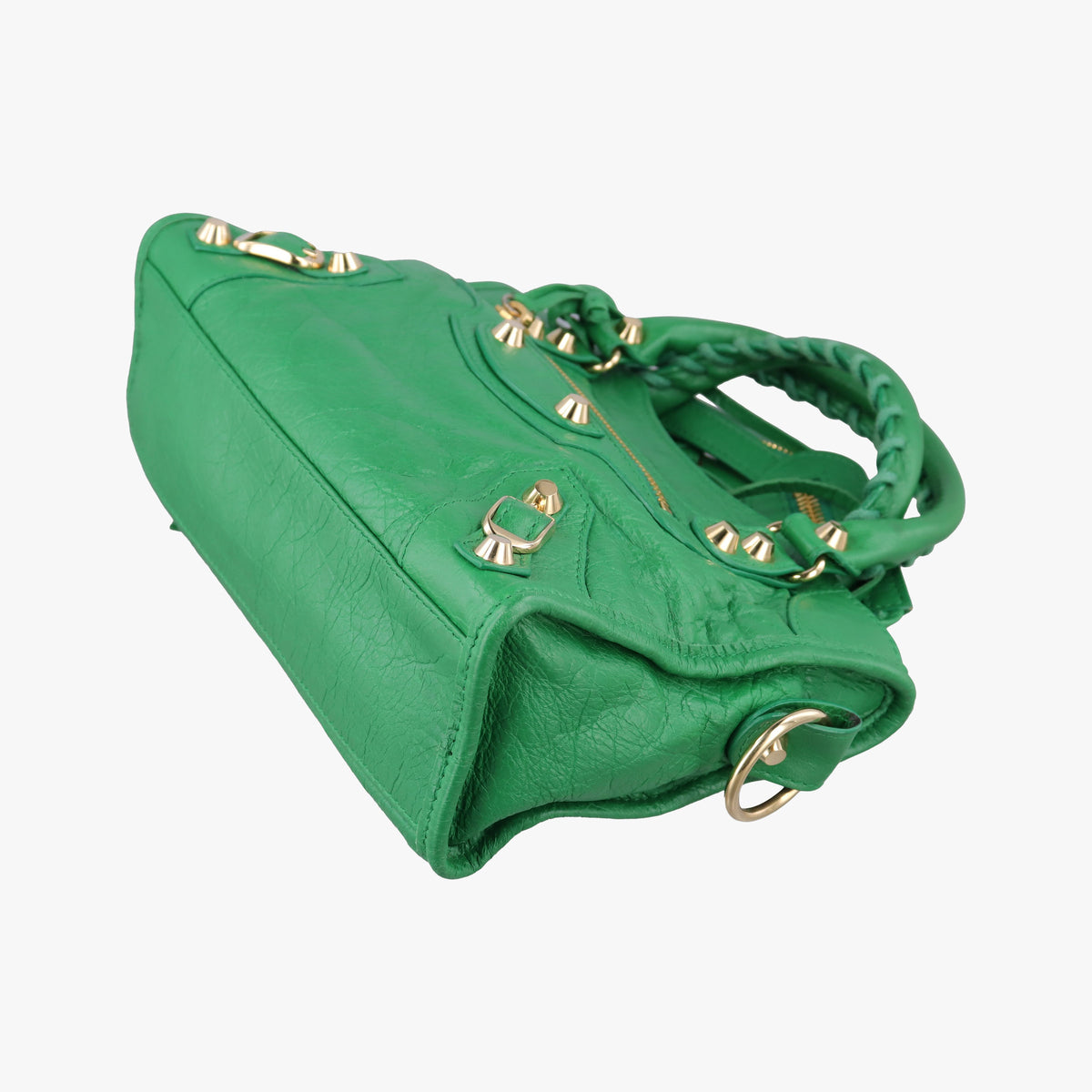 Secondhand Balenciaga Classic City Mini Green lambskin  shoulderbag | stylenewstar