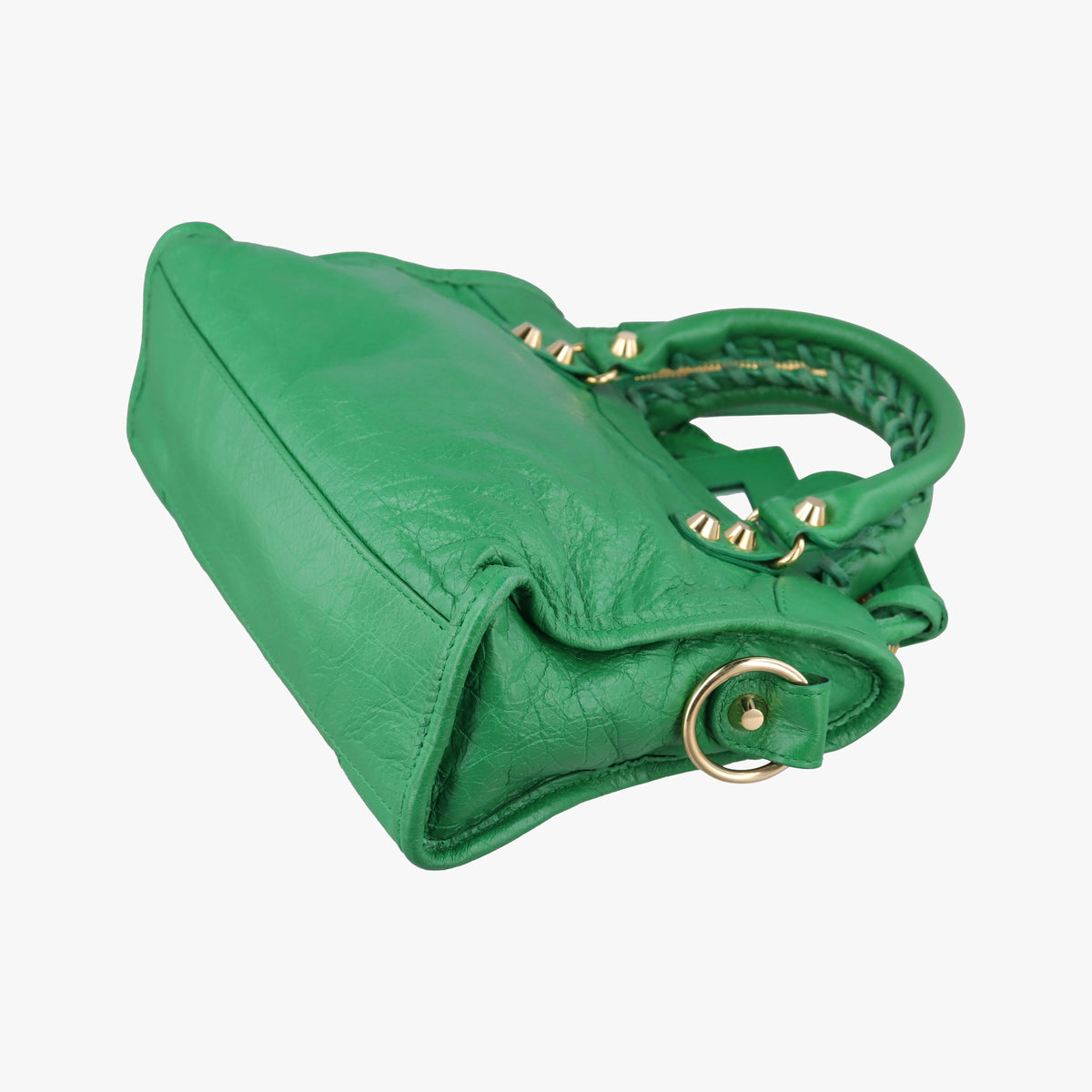Secondhand Balenciaga Classic City Mini Green lambskin  shoulderbag | stylenewstar