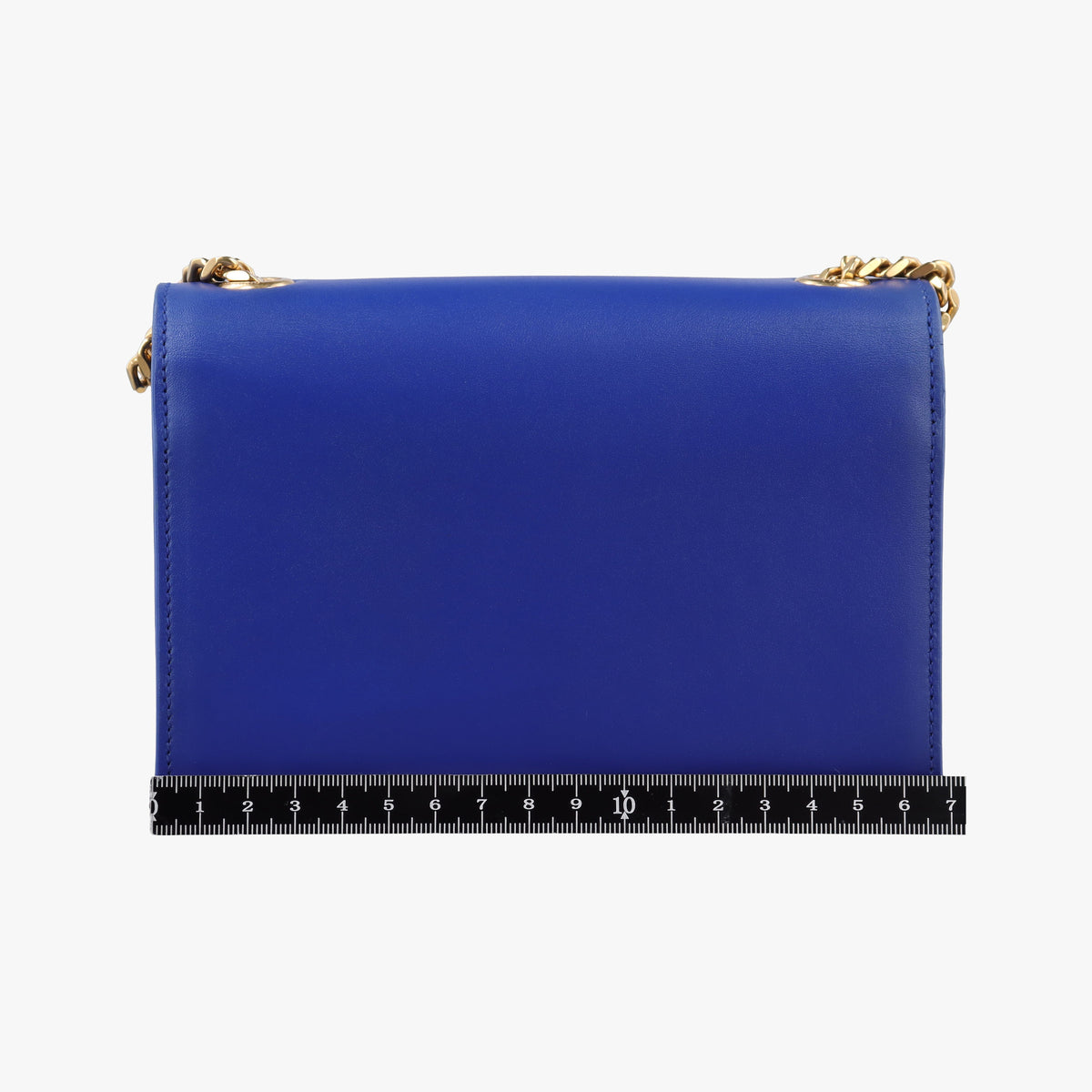 Pre-owned Yves Saint Laurent KATE Blue Leather 554120 shoulderbag | stylenewstar