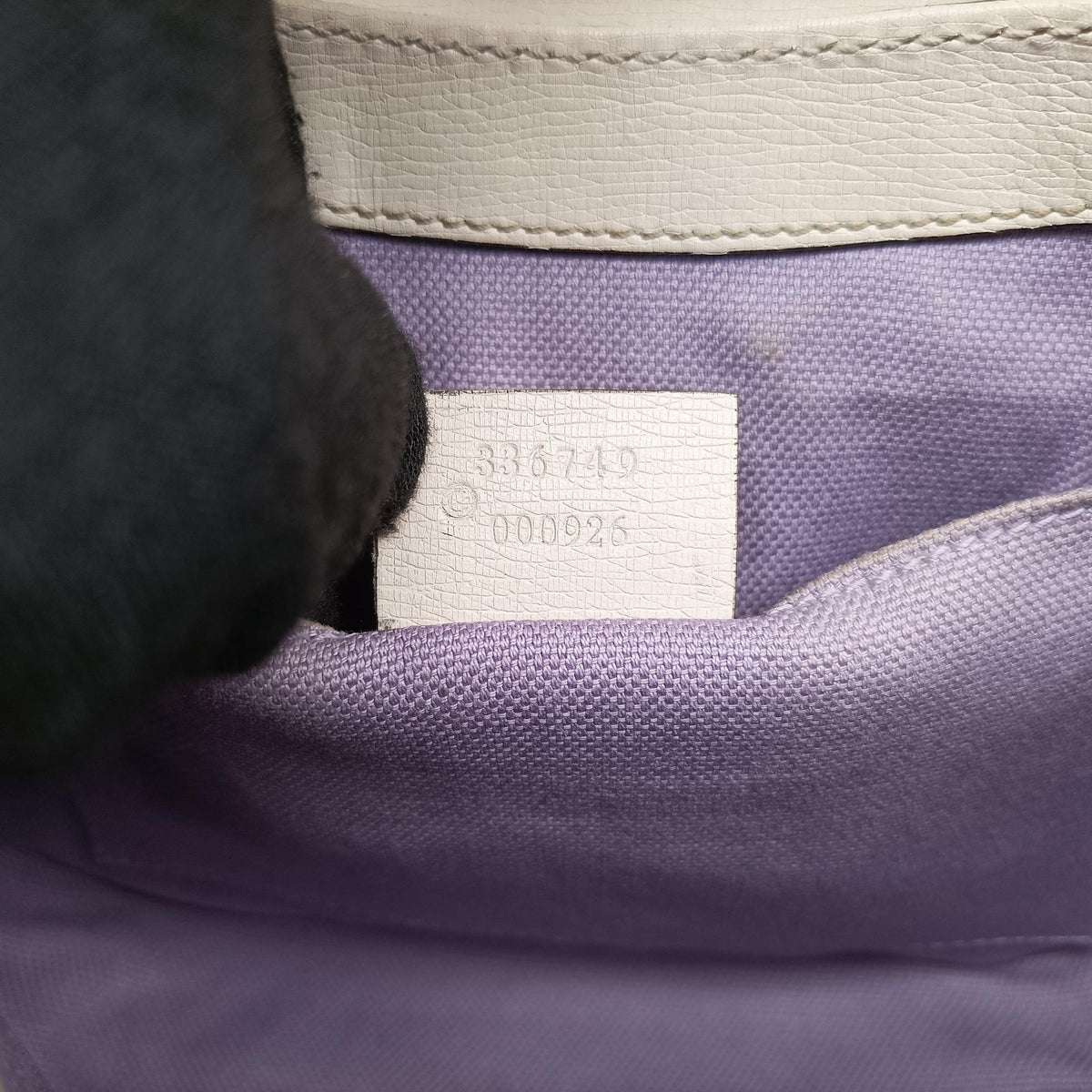 Secondhand Gucci Nice GG Supreme White x Multicolour Leather 336749 shoulderbag | stylenewstar