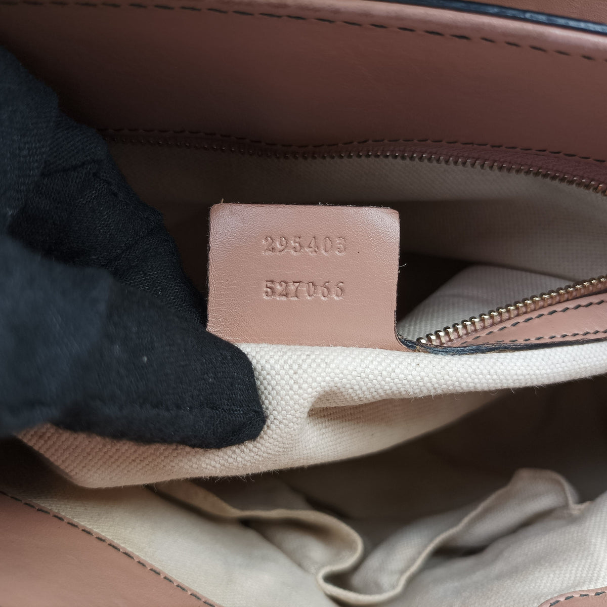 Secondhand Gucci Emily Brown×Pink canvas×leather 295403 shoulderbag | stylenewstar