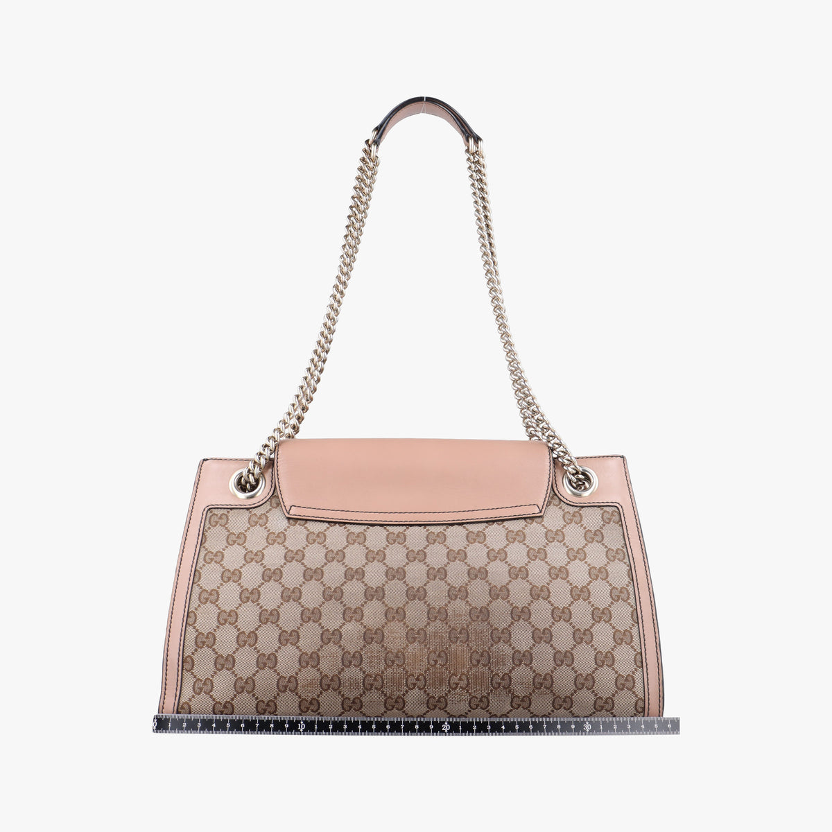 Secondhand Gucci Emily Brown×Pink canvas×leather 295403 shoulderbag | stylenewstar