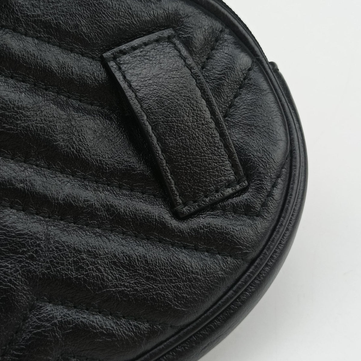 Vintage Gucci GG Marmont Black Leather 524597 clutchbag | stylenewstar