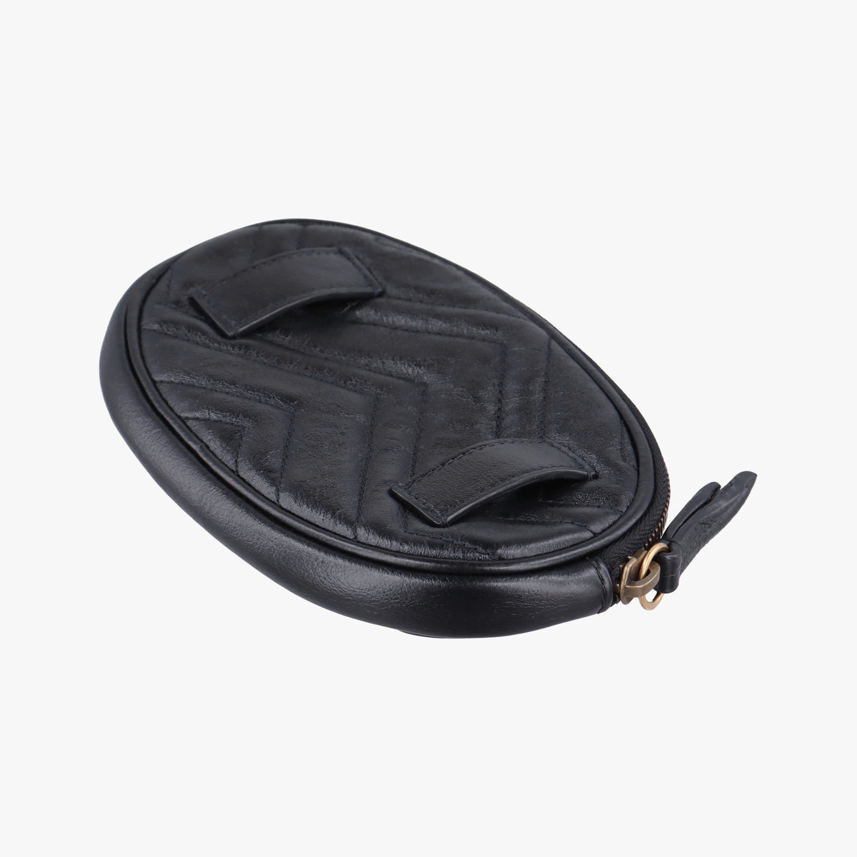 Vintage Gucci GG Marmont Black Leather 524597 clutchbag | stylenewstar