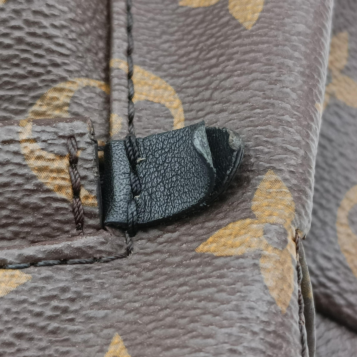 Pre-owned Louis Vuitton Palm Springs Backpack PM Monogram x Noir Monogram Canvas M41560 backpack/rucksack | stylenewstar