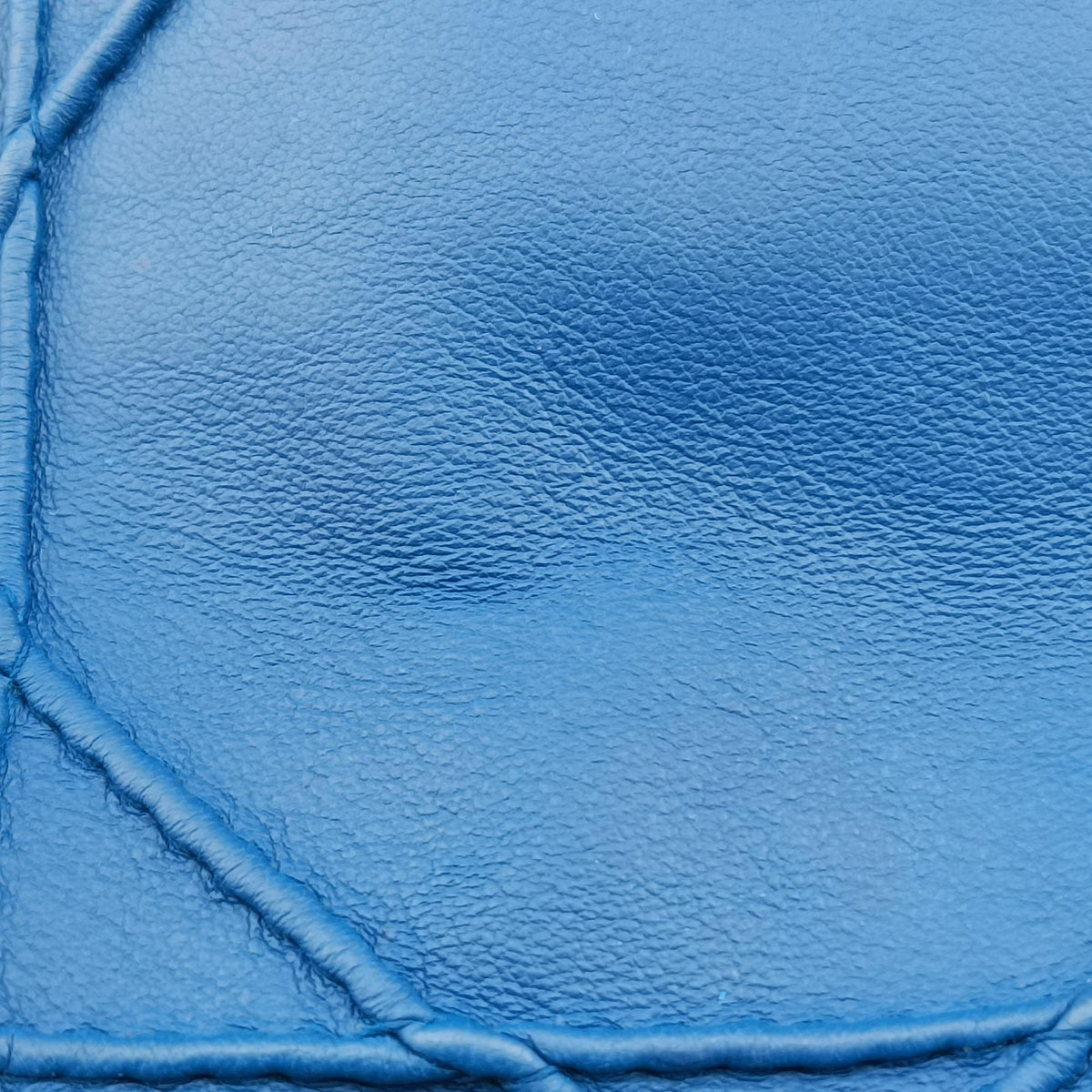Pre-owned Christian Dior Granville Blue lambskin  shoulderbag | stylenewstar