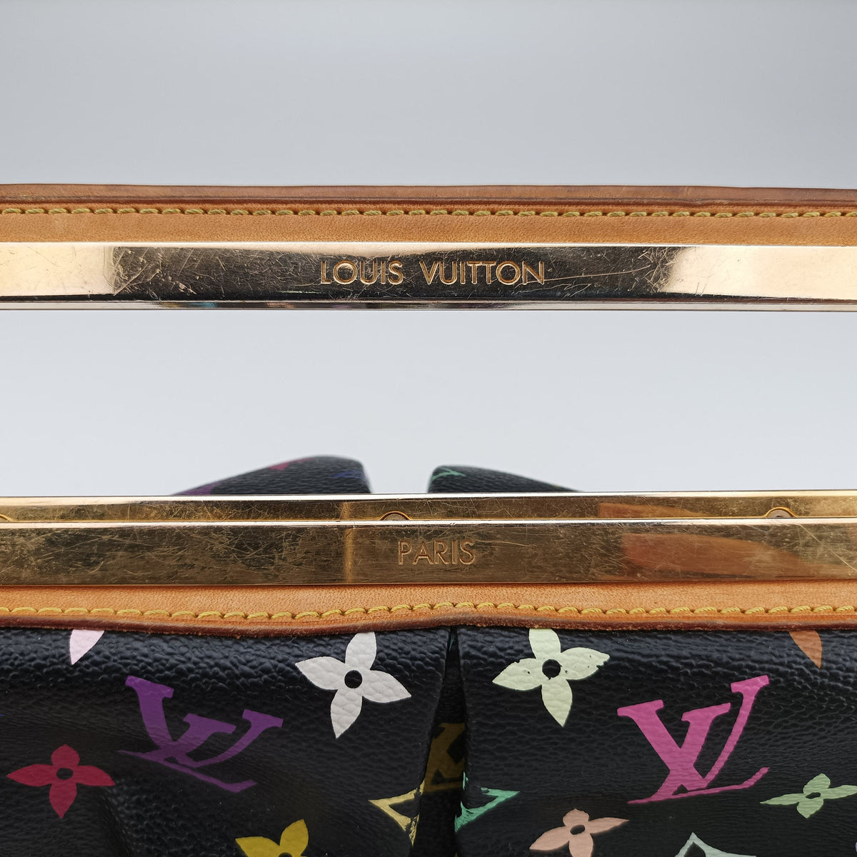 Vintage Louis Vuitton JUDY GM Noir Monogram Multicolor M40254 shoulderbag | stylenewstar