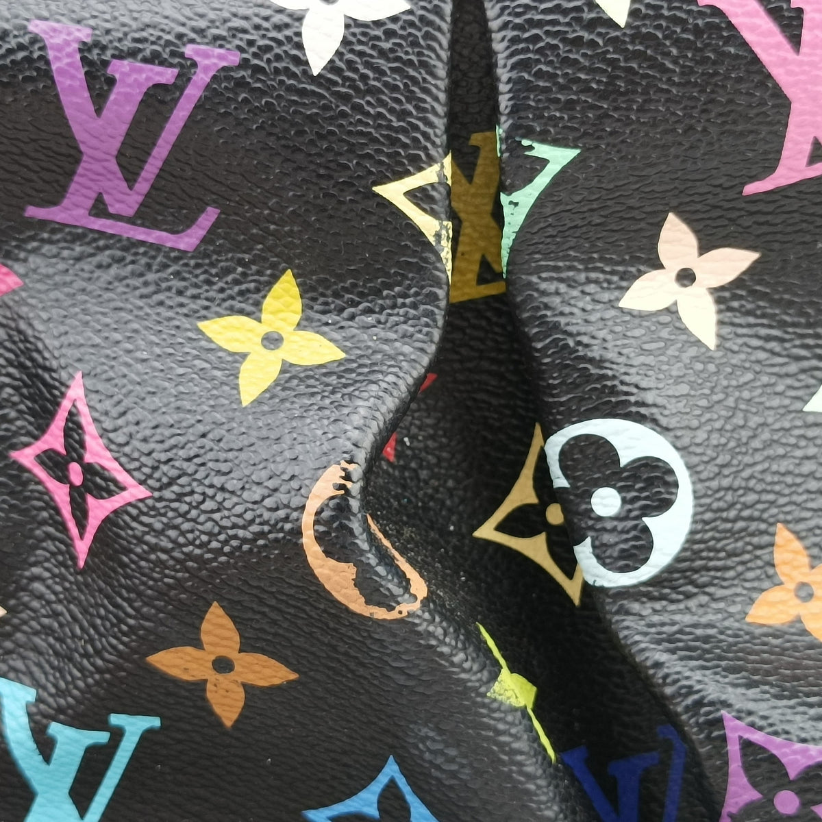 Vintage Louis Vuitton JUDY GM Noir Monogram Multicolor M40254 shoulderbag | stylenewstar