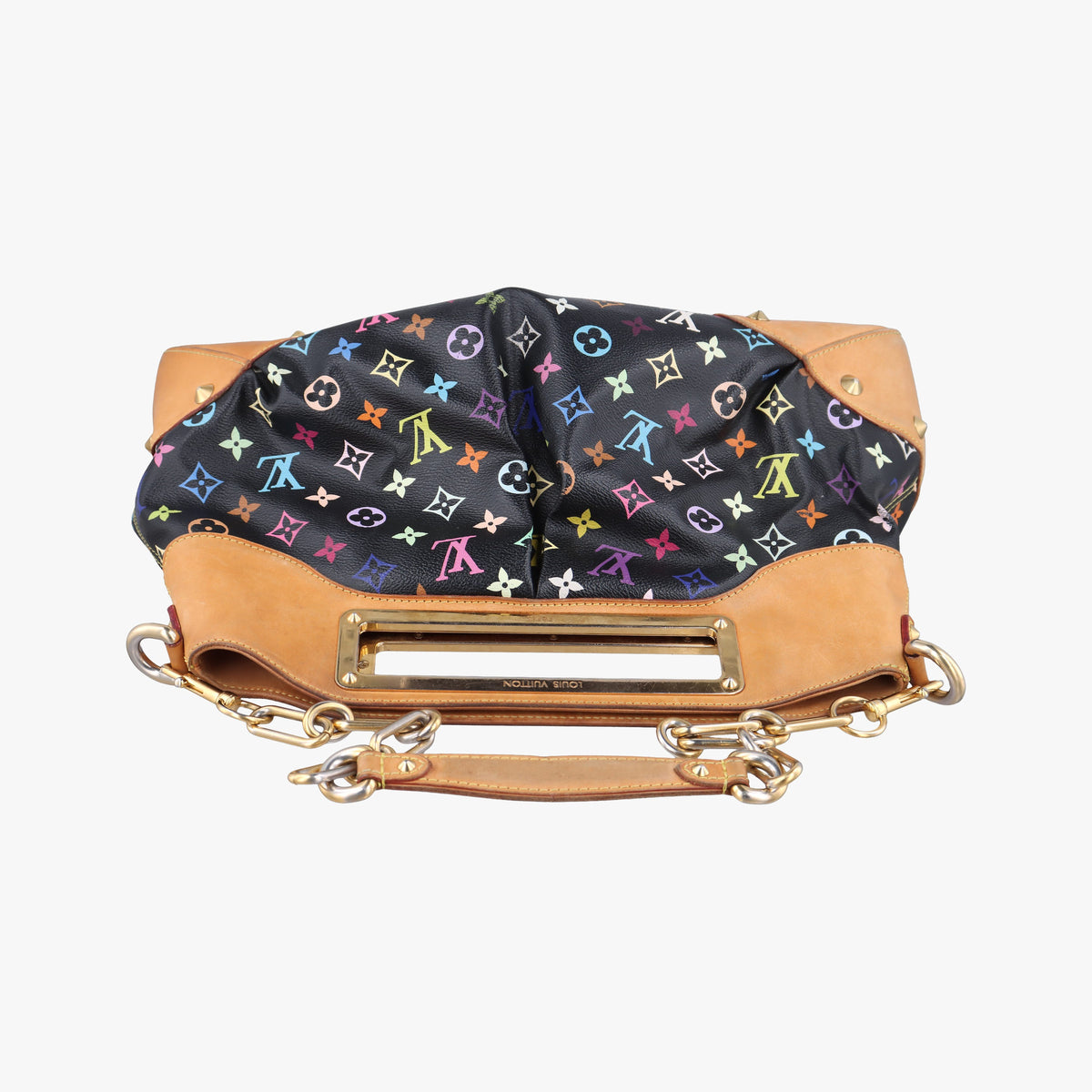 Vintage Louis Vuitton JUDY GM Noir Monogram Multicolor M40254 shoulderbag | stylenewstar